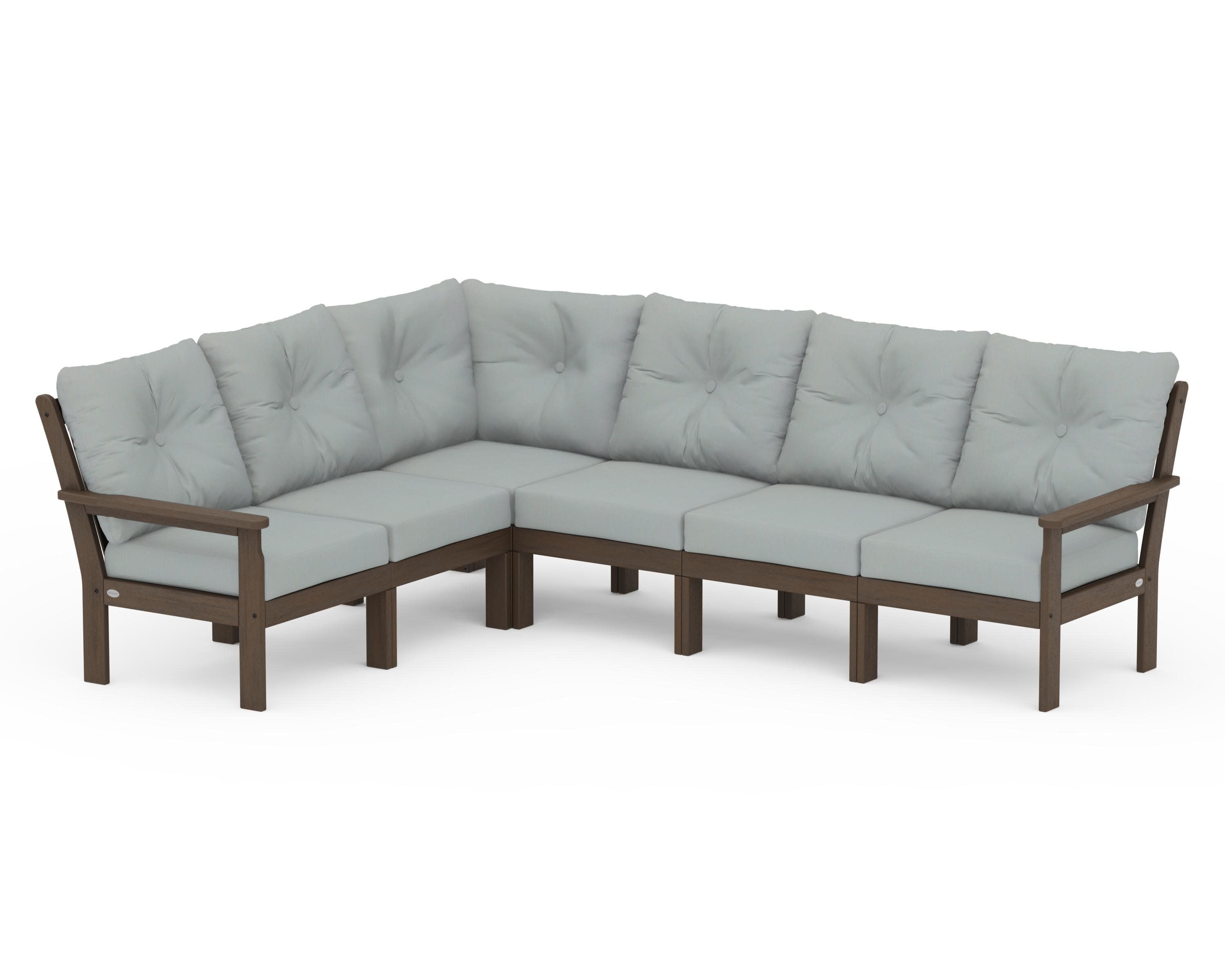 Vineyard 6-Piece Sectional in Kona / Spa