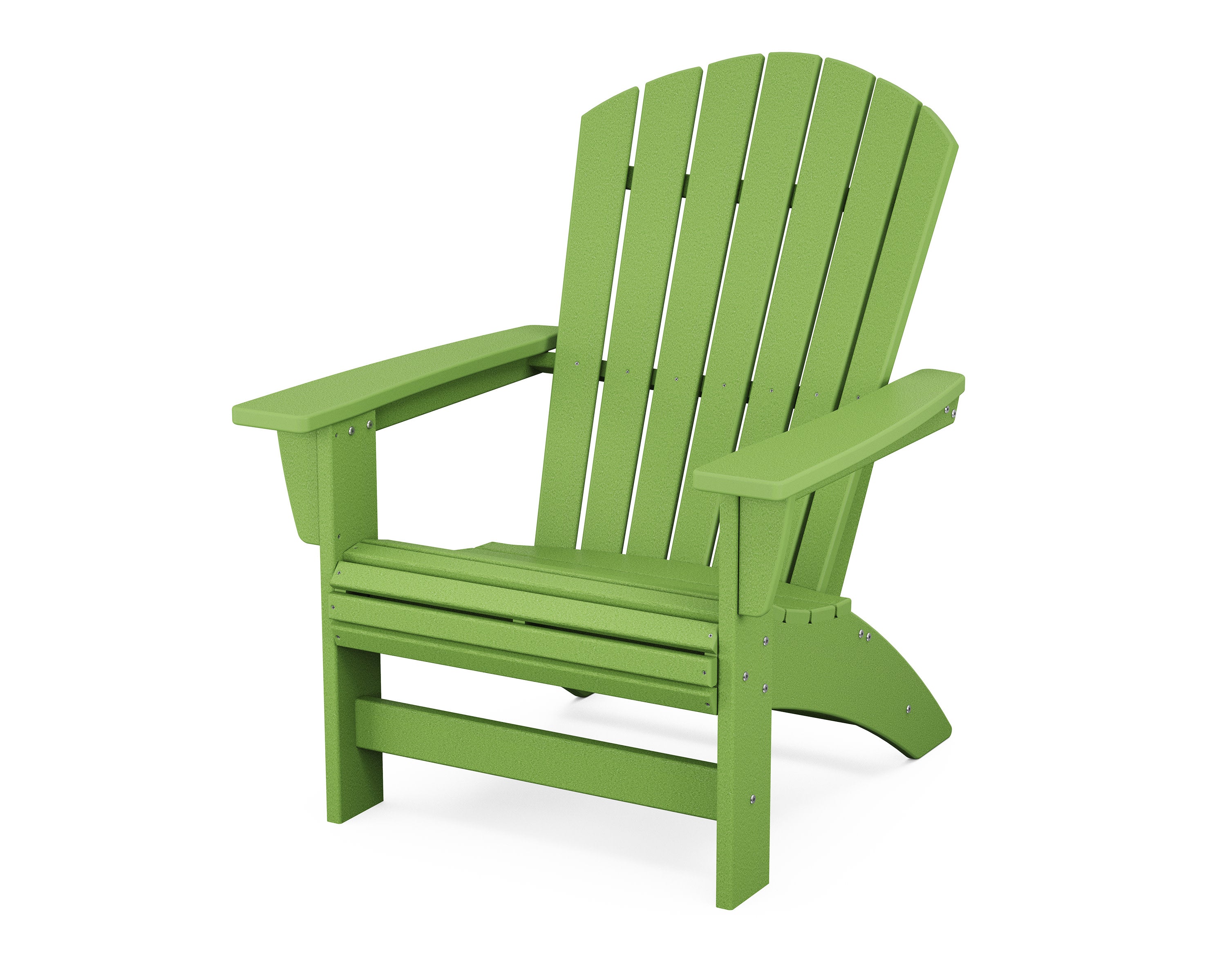 Nautical Grand Adirondack Chair in Lime