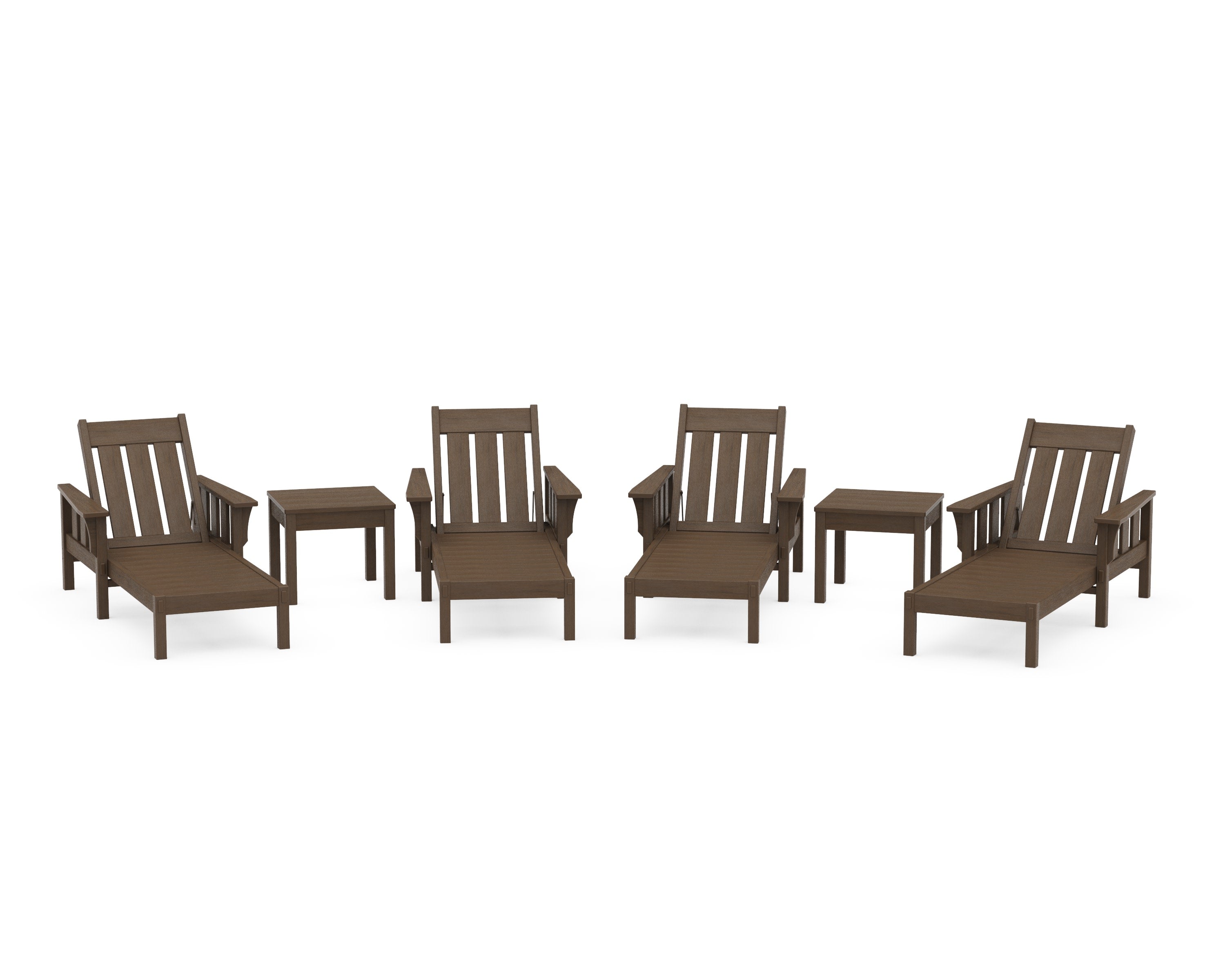 Acadia 6-Piece Chaise Set in Kona