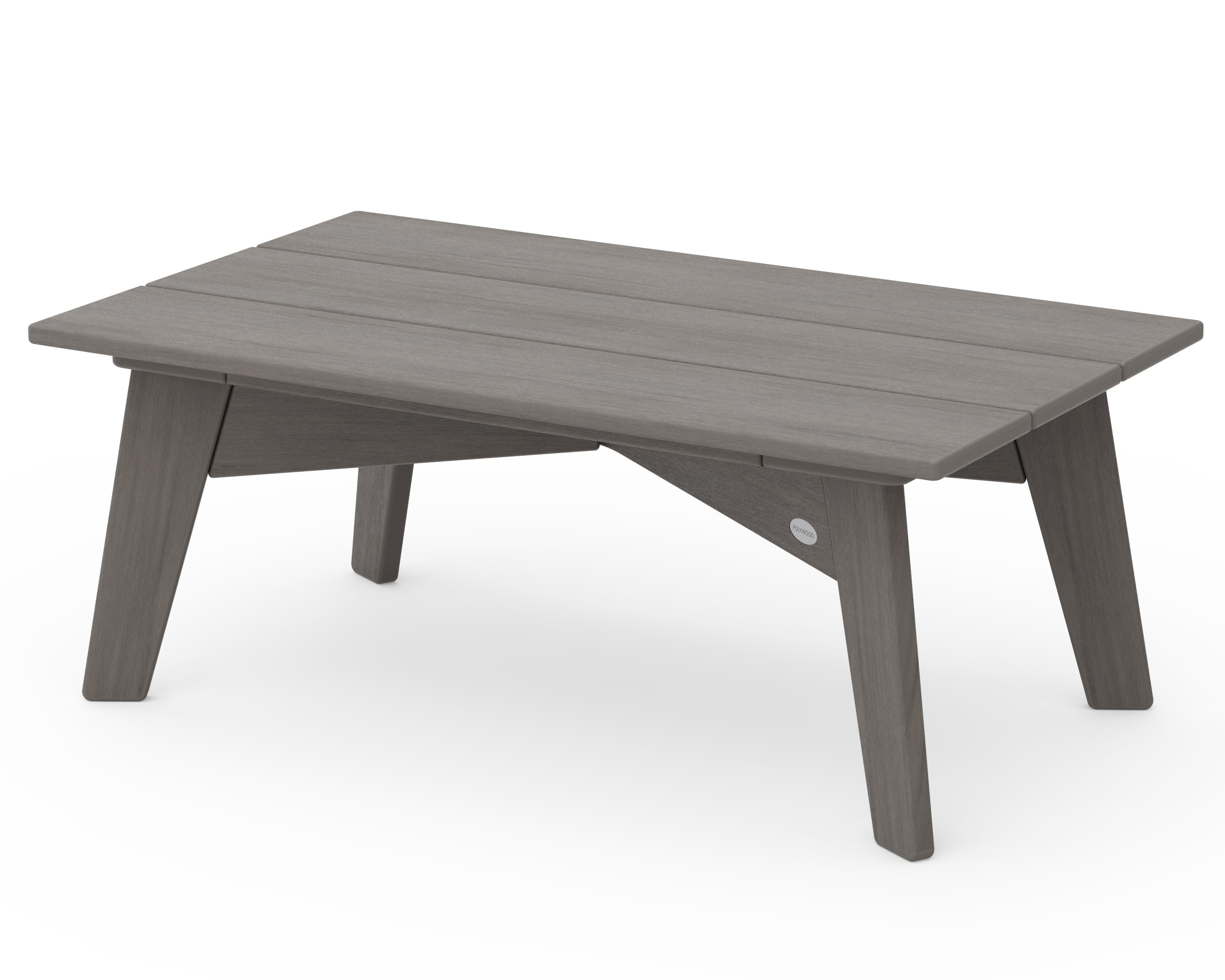 Riviera Modern Coffee Table in Driftwood