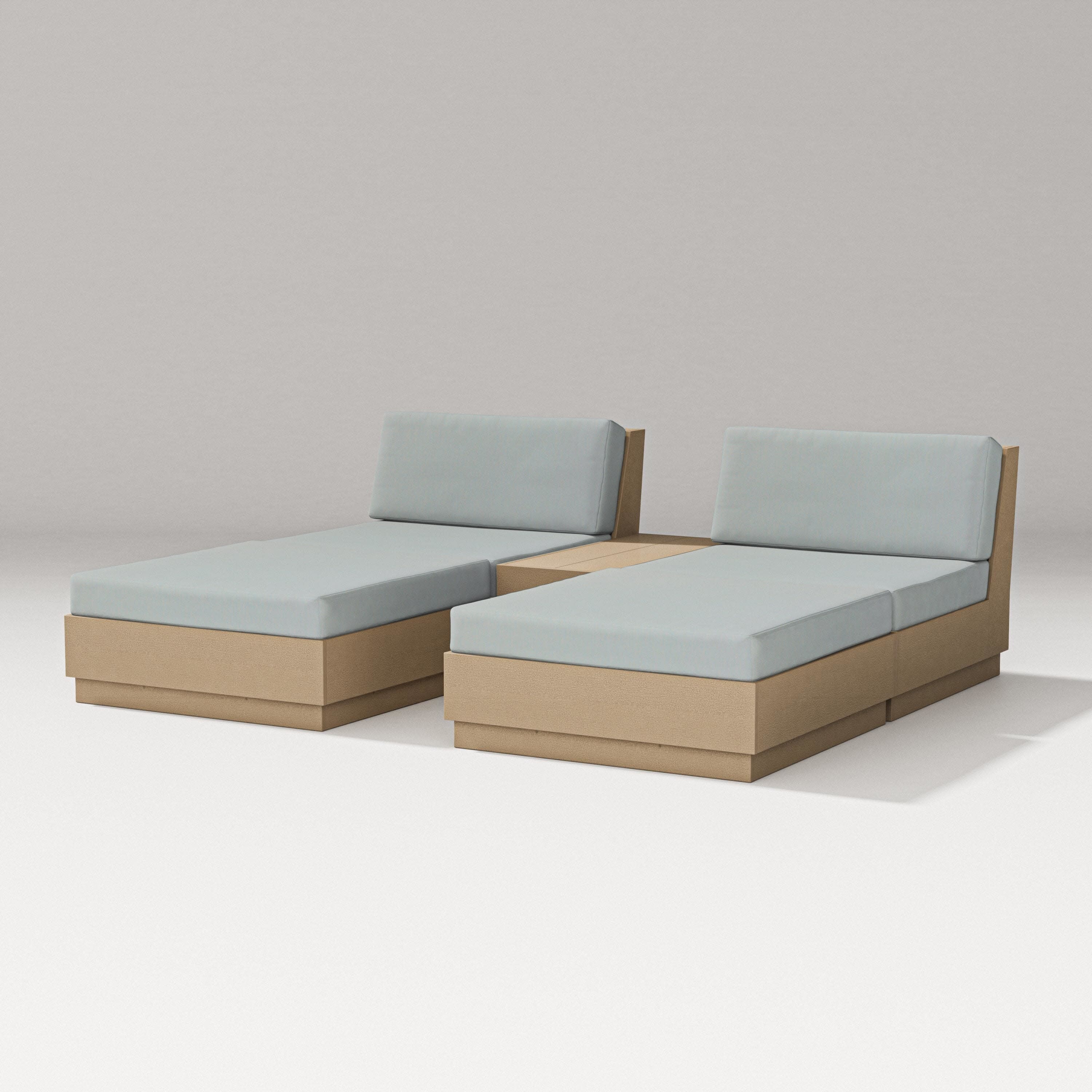 Elevate Double Chaise Set in Vintage Sahara / Spa