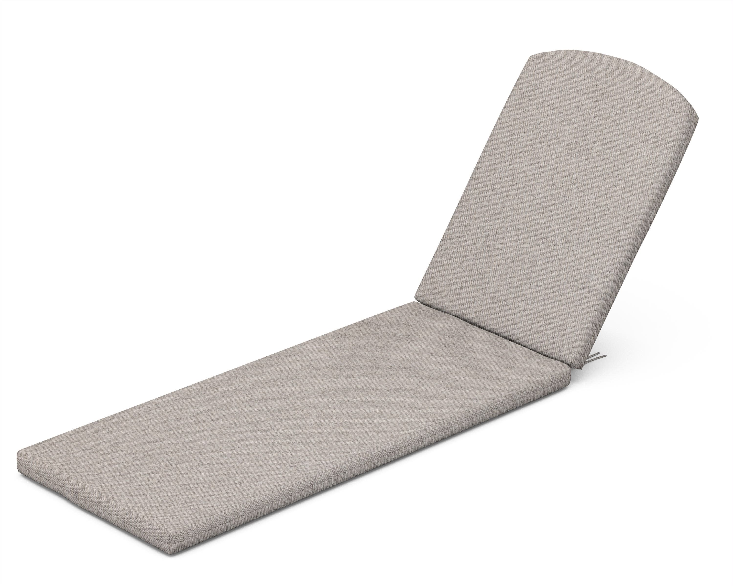 Chaise Cushion in Weathered Tweed