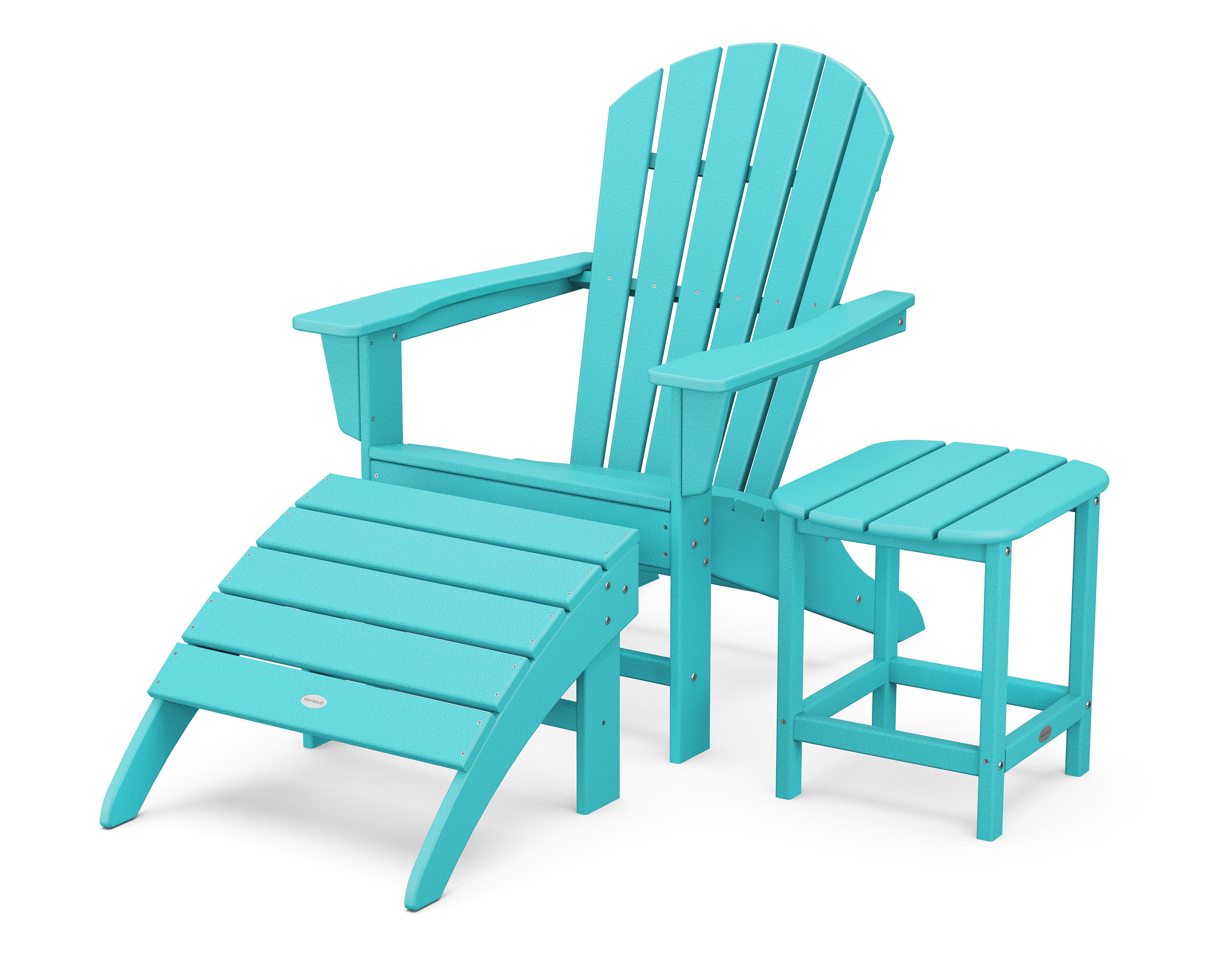 South Beach Adirondack 3-Piece Set in Aruba