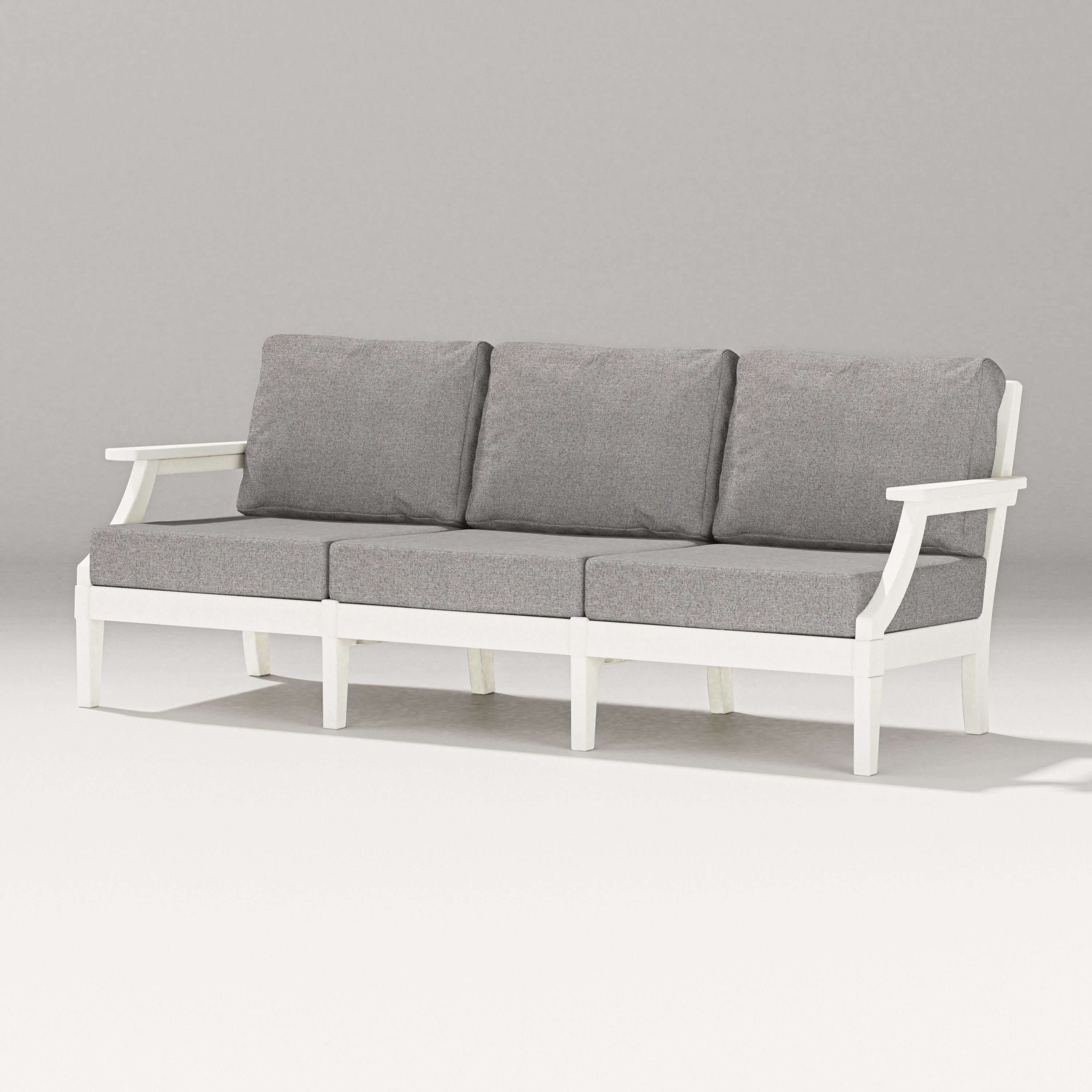 Estate Sofa in Vintage White / Grey Mist