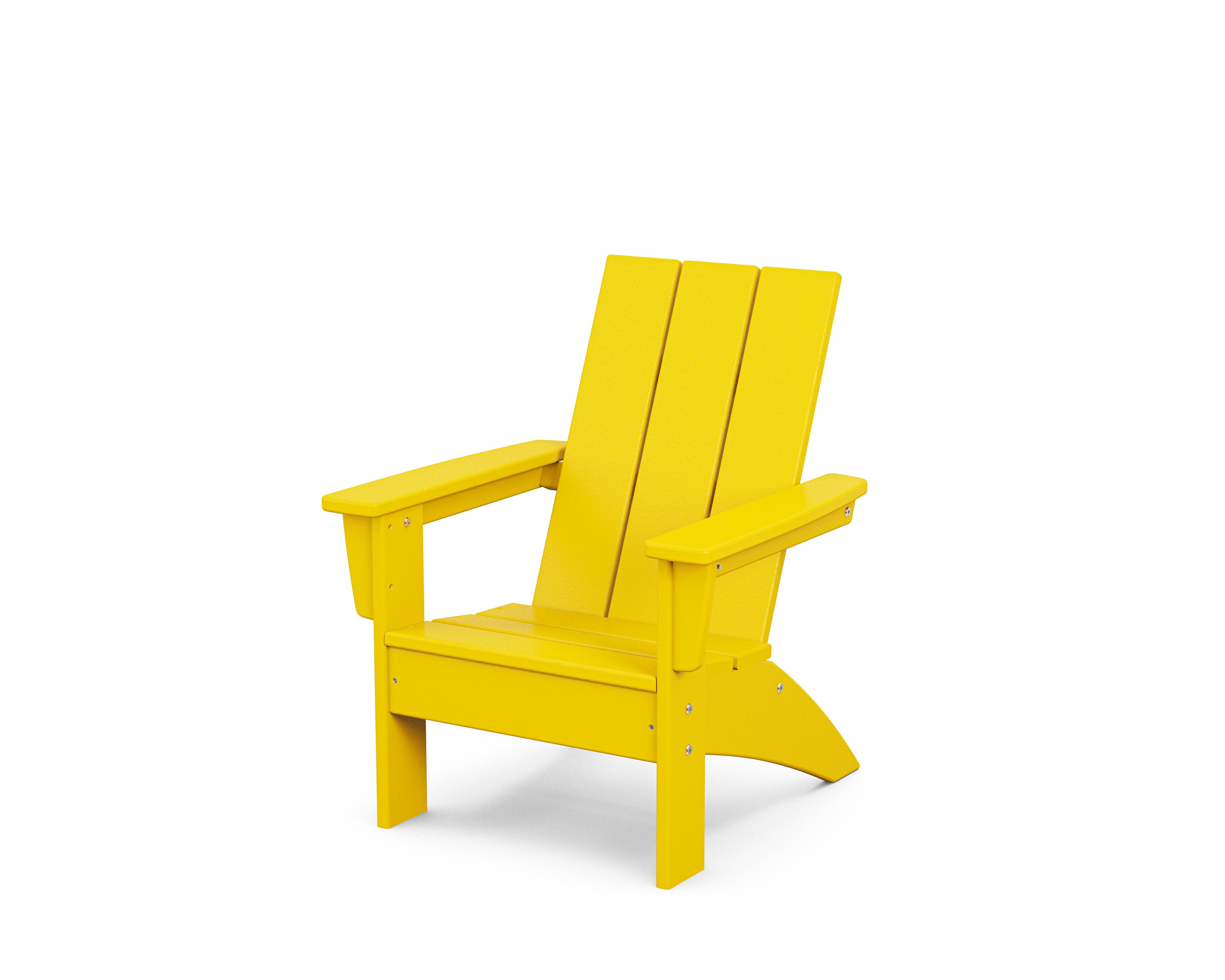 Kids Modern Adirondack Chair in Lemon