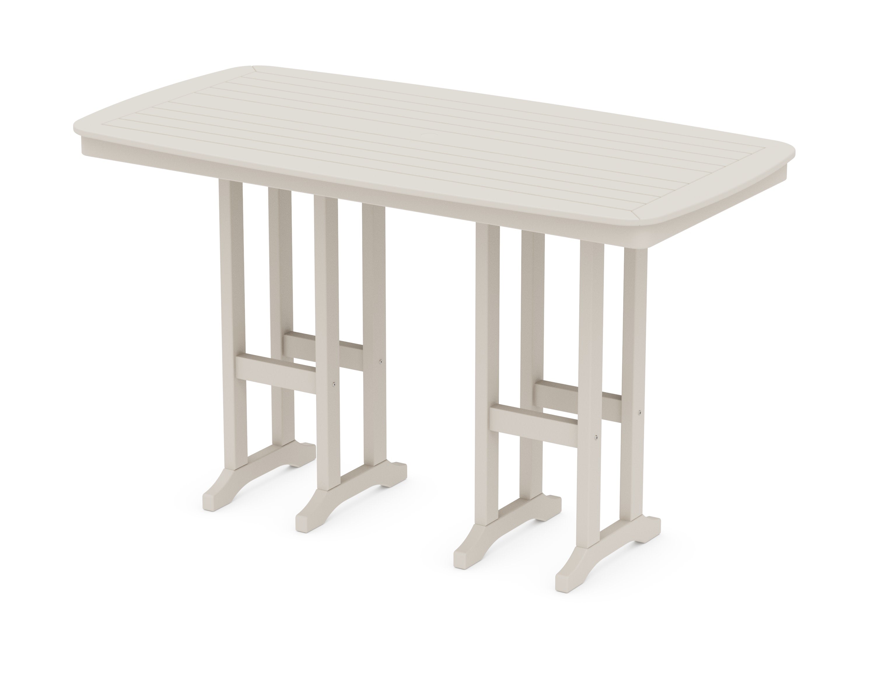 Nautical 37" x 72" Bar Table in Sand