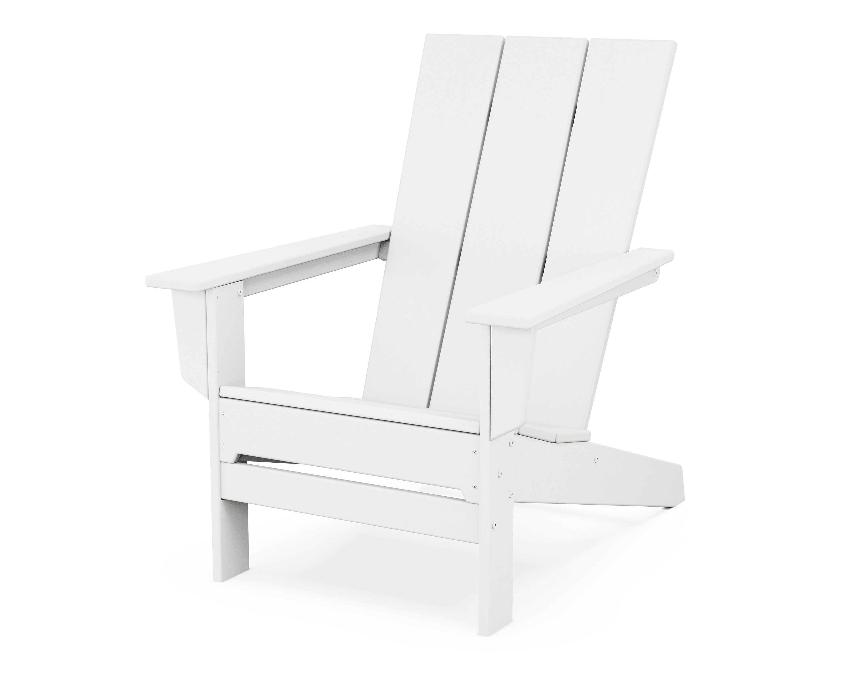 Modern Studio Adirondack Chair in White