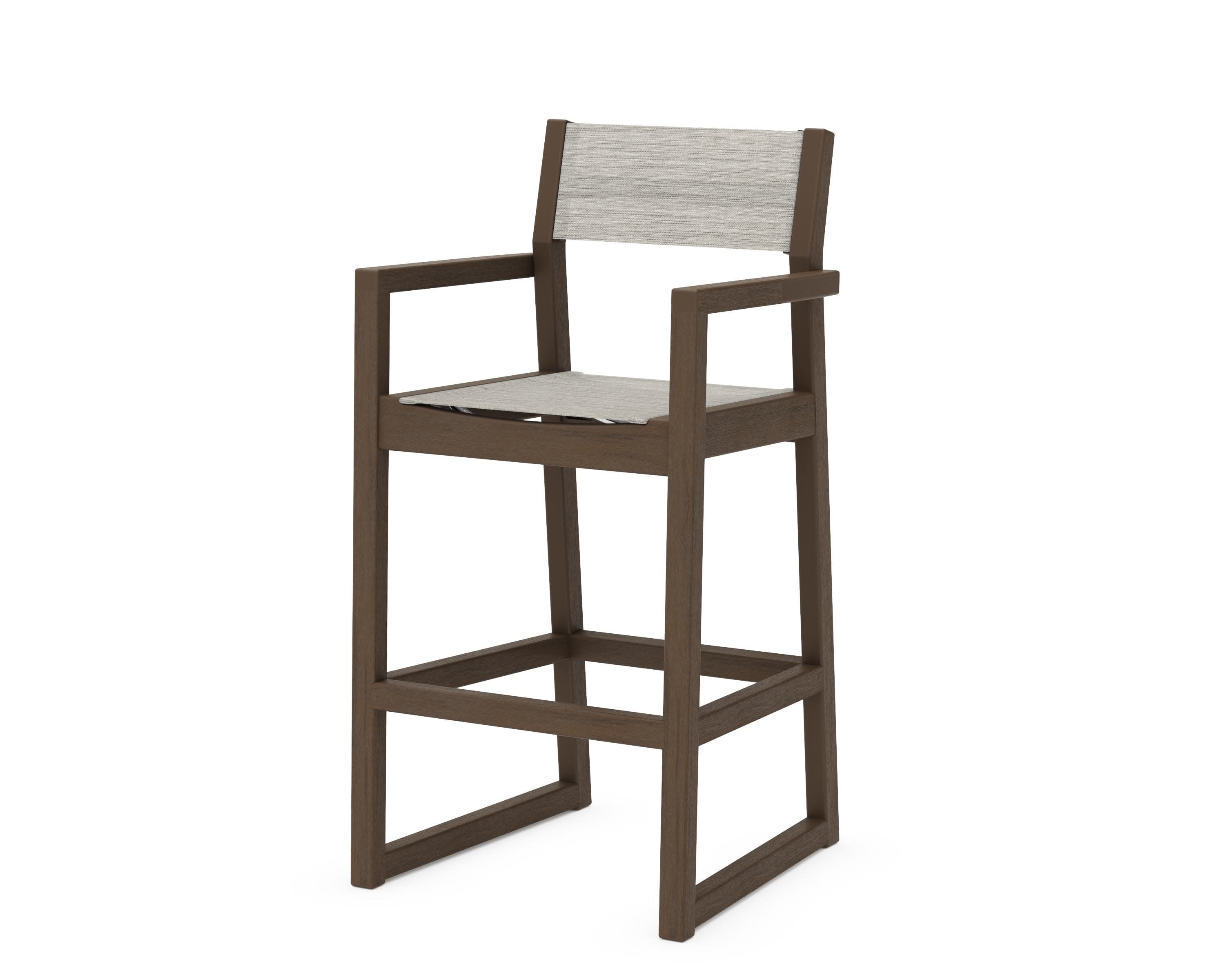 EDGE Sling Bar Arm Chair in Kona / Birch Sling