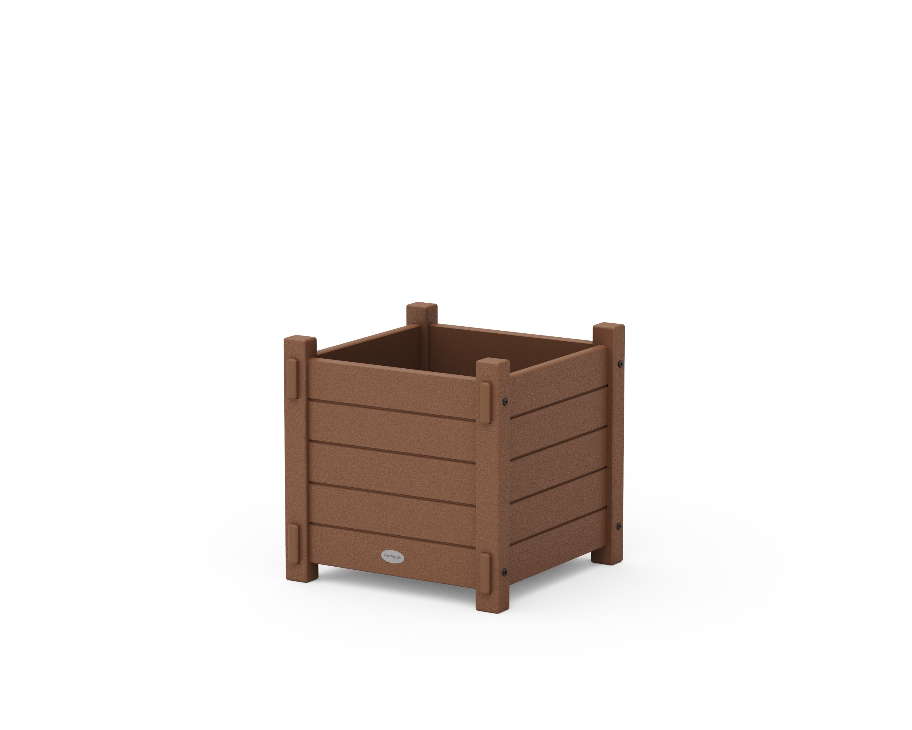 Nautical Square Planter Box in Teak