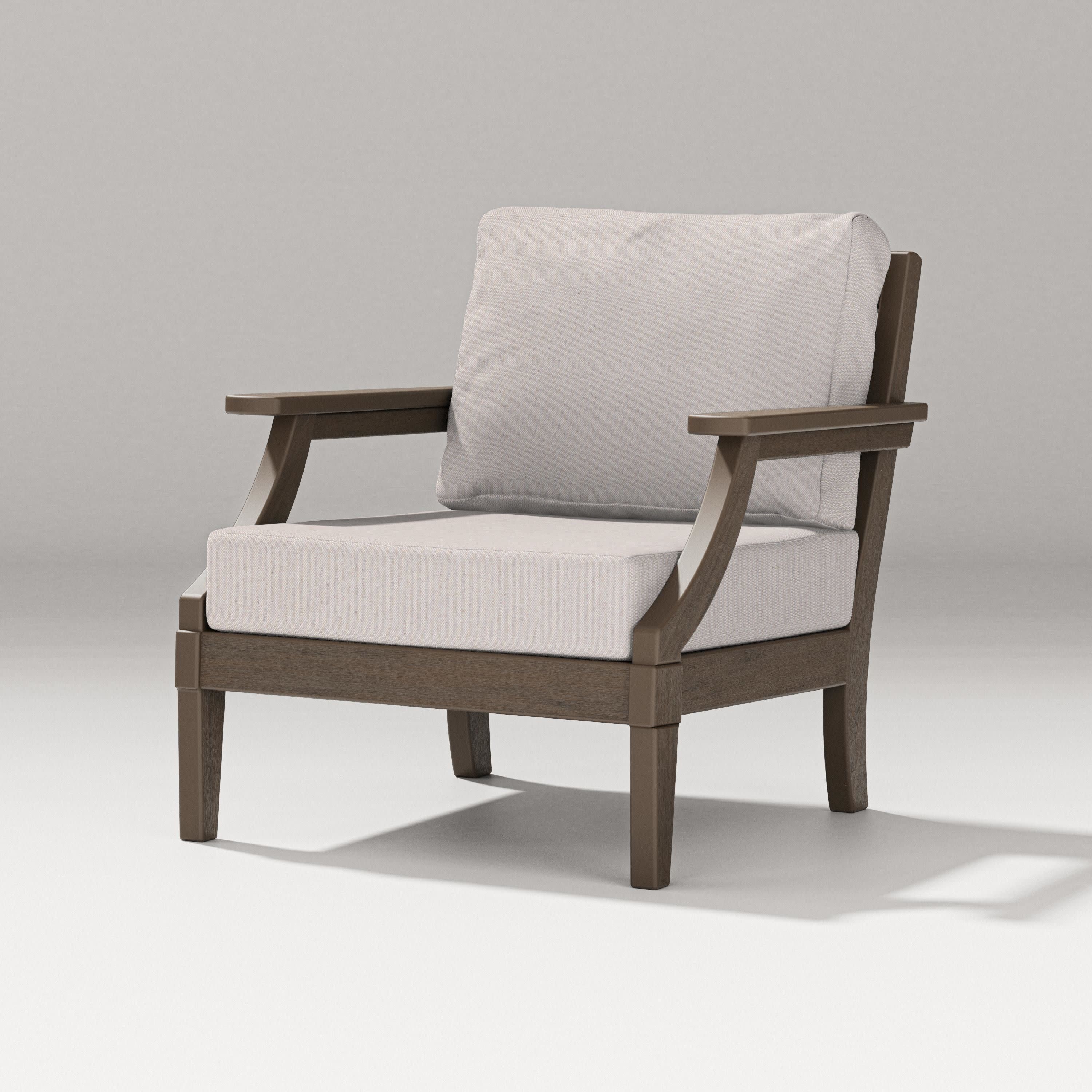 Estate Lounge Chair in Kona / Dune Burlap