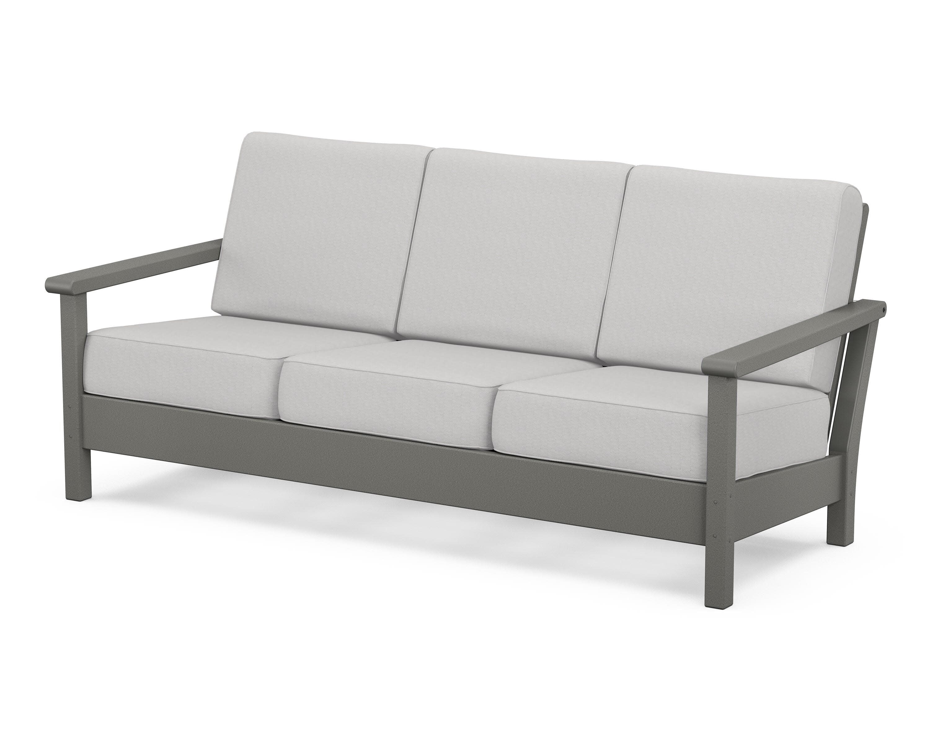 Harbour Deep Seating Sofa in Slate Grey / Diamond in the Rough