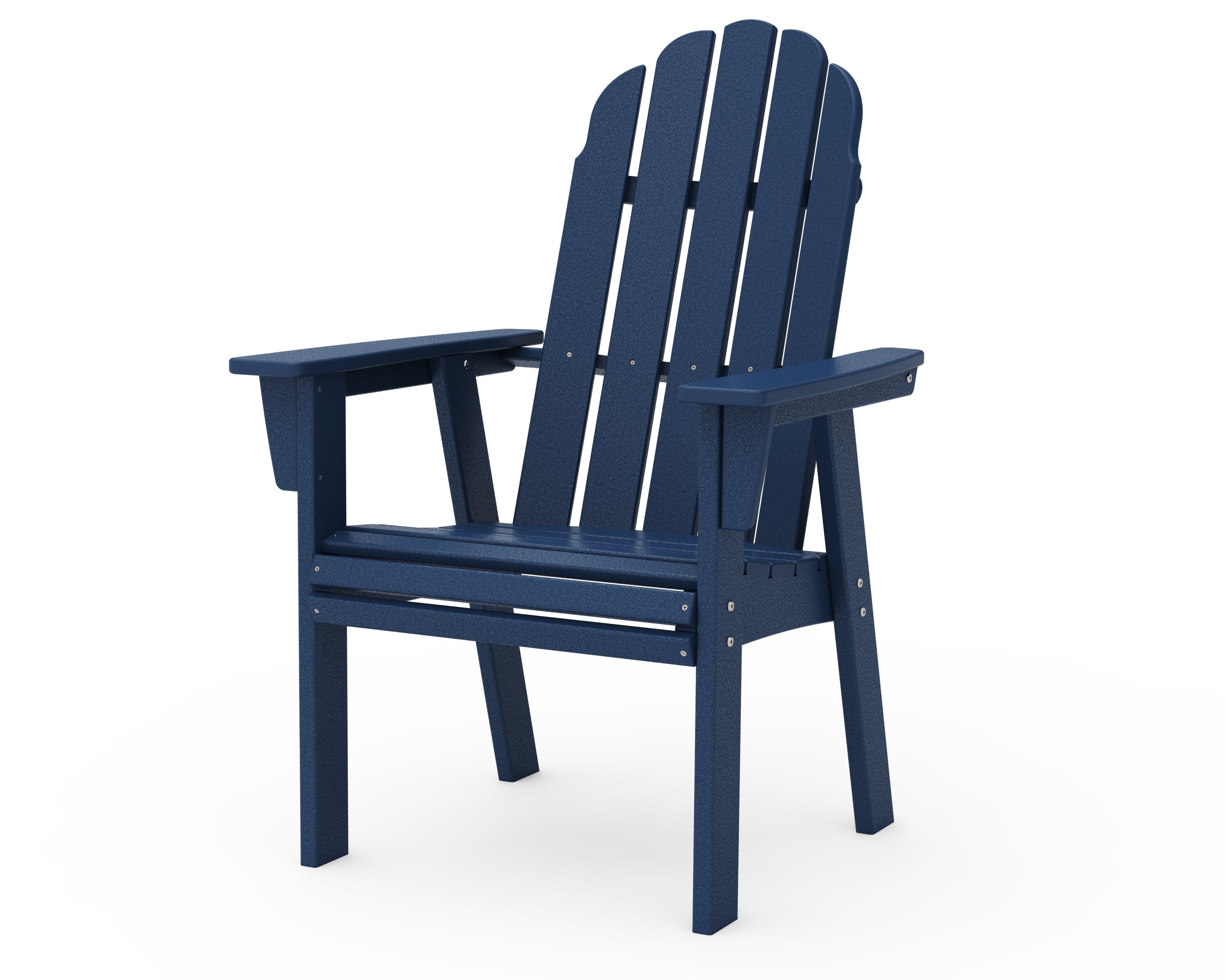 Vineyard Curveback Adirondack Dining Chair in Navy