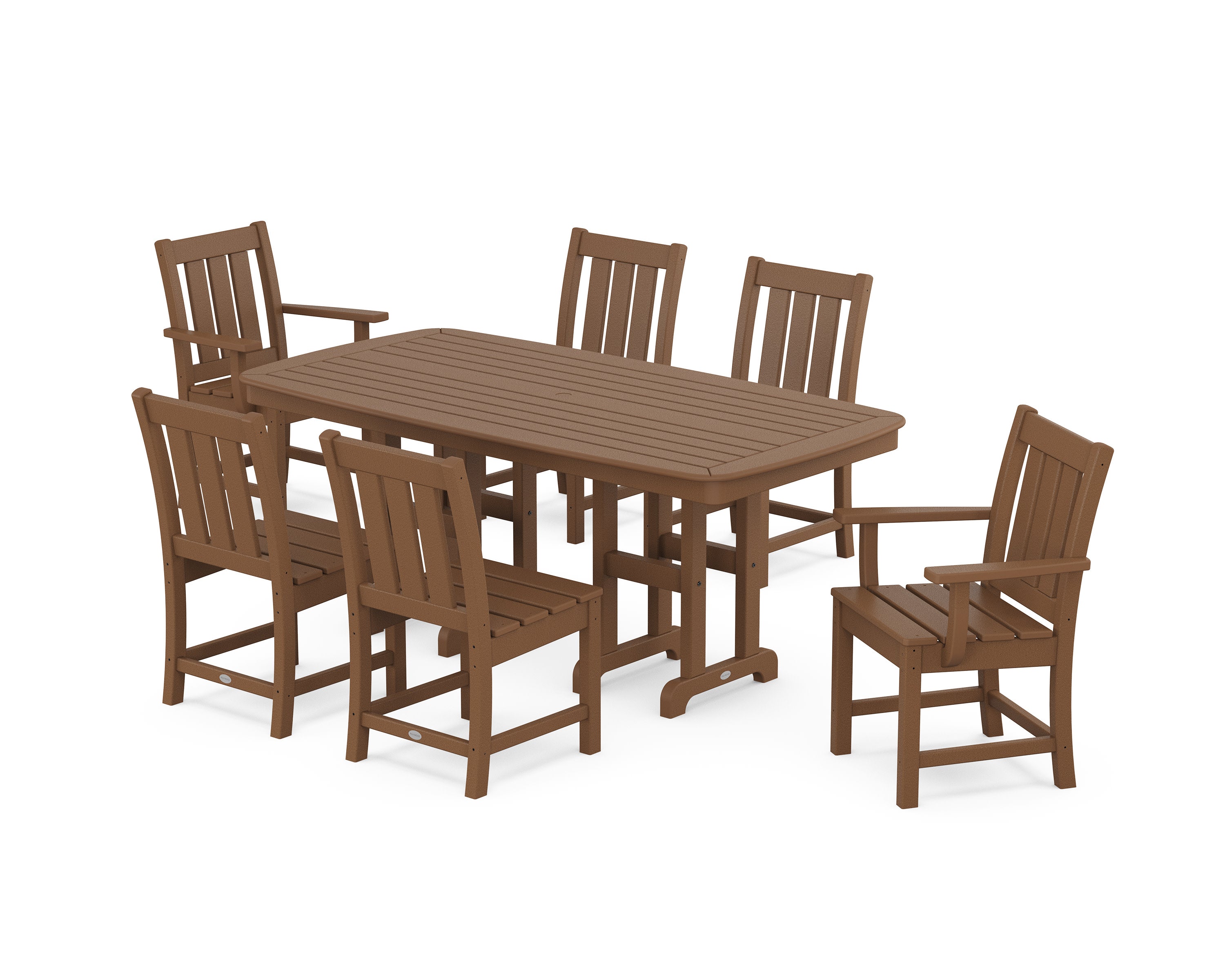 Oxford 7-Piece Dining Set in Teak