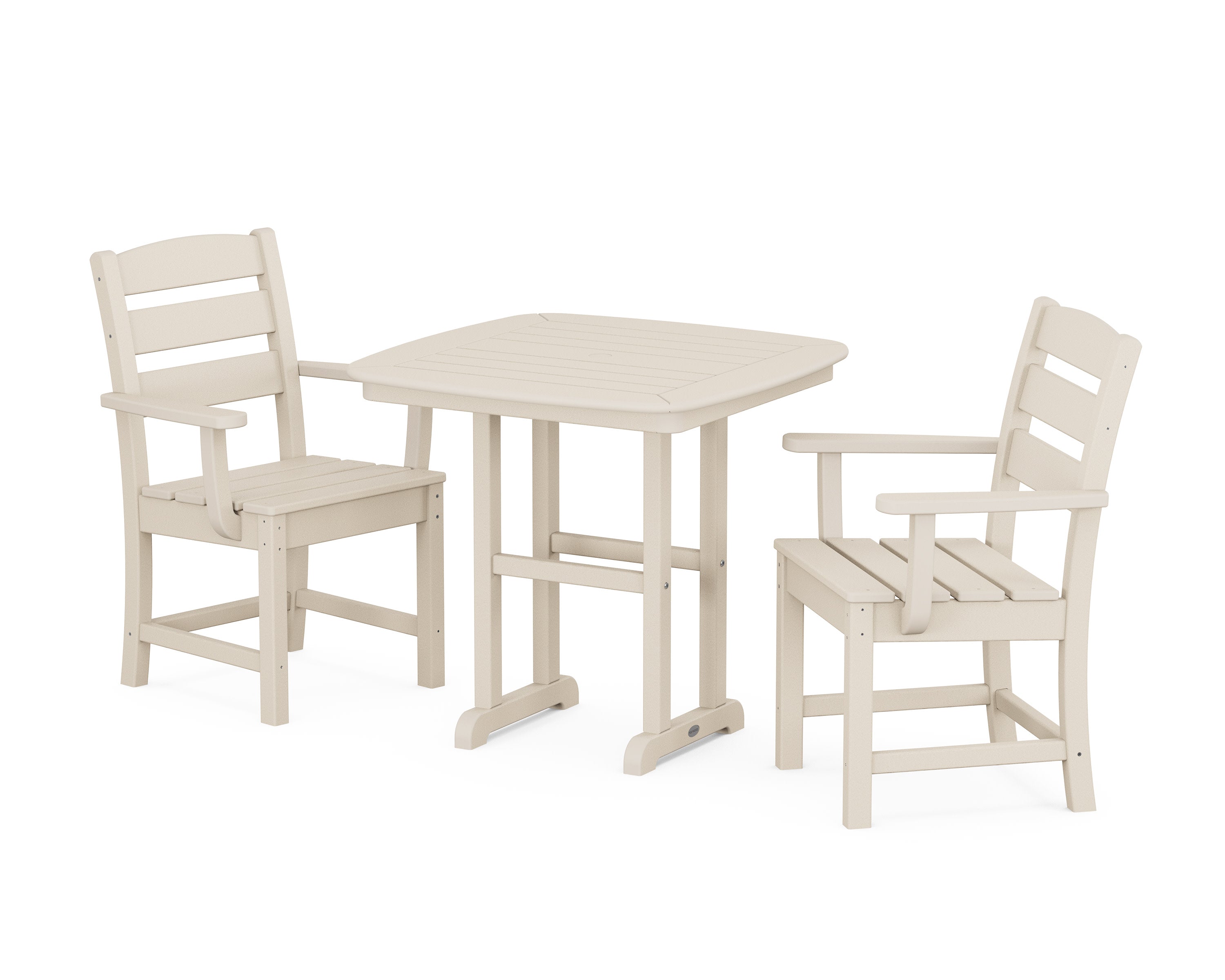 Lakeside 3-Piece Dining Set in Sand