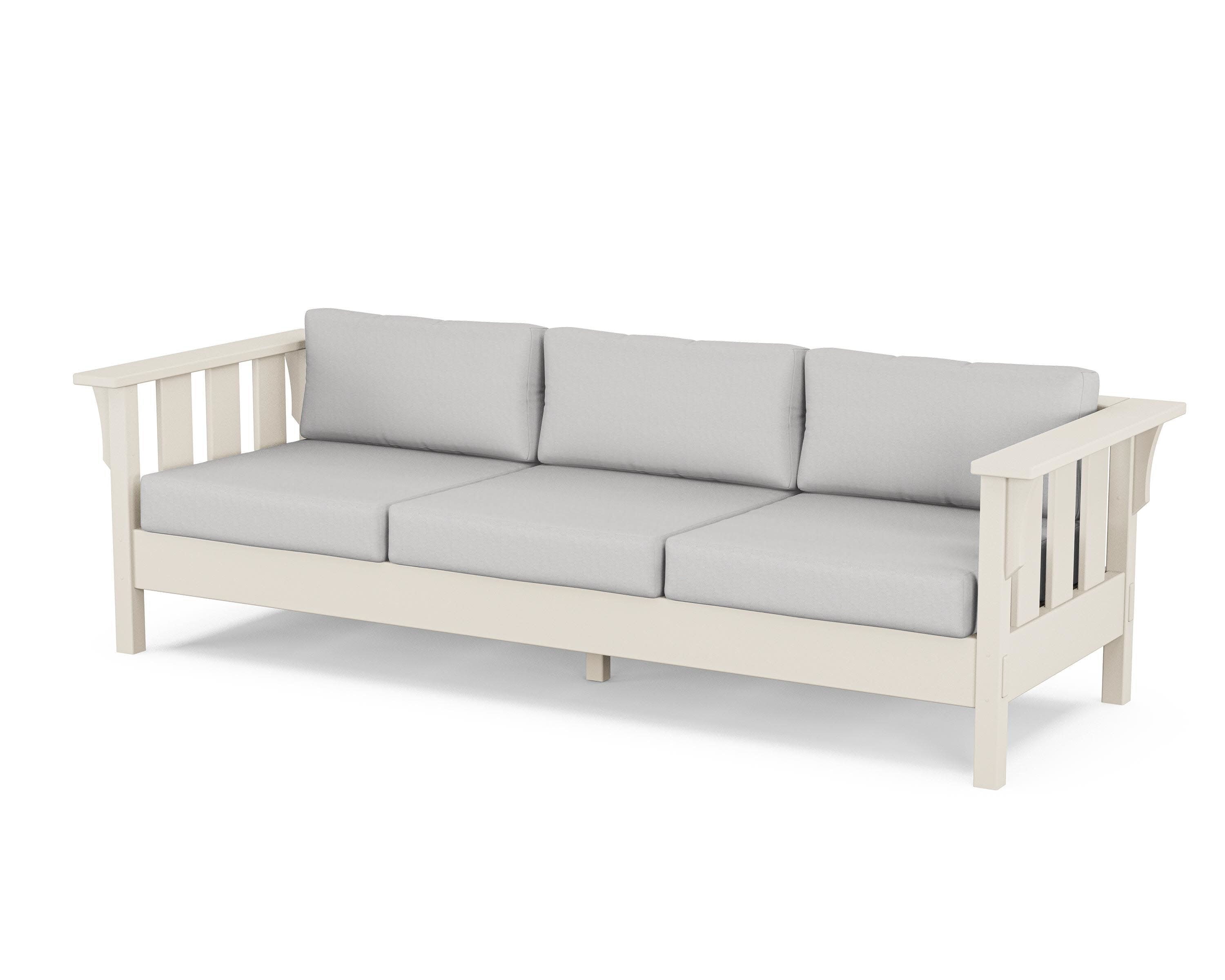 Acadia Deep Seating Sofa in Sand / Diamond in the Rough