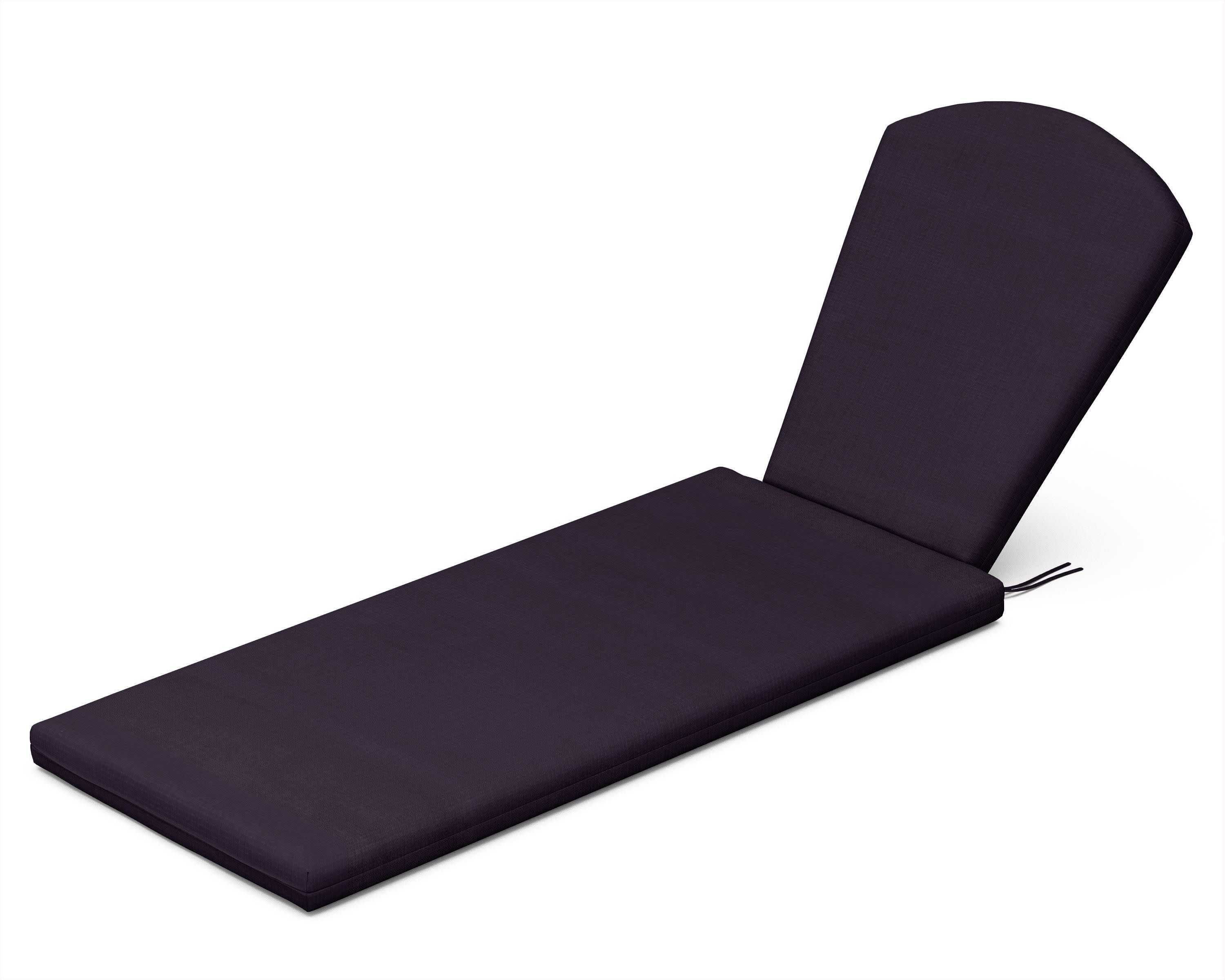 Chaise Cushion in Navy Linen