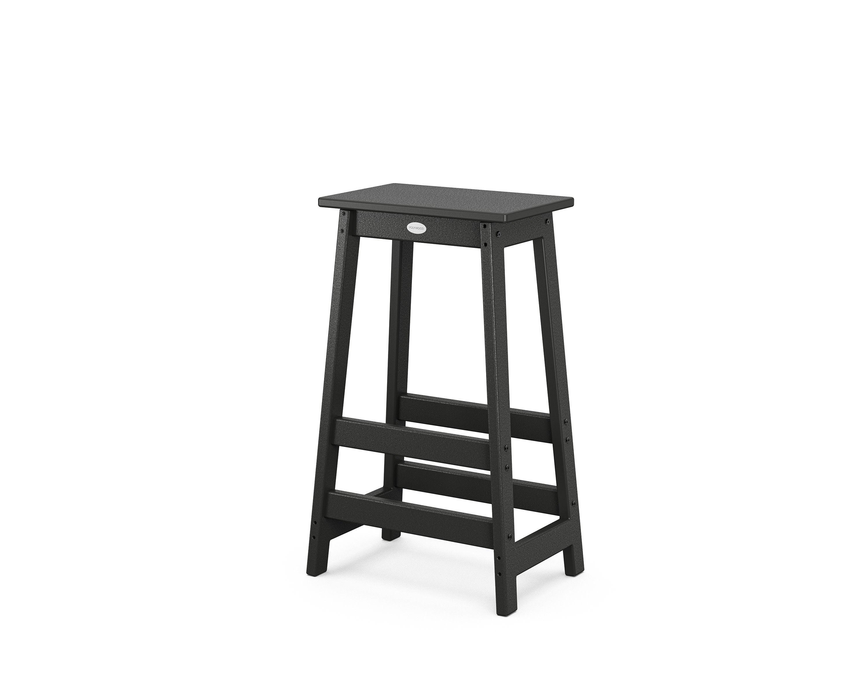 Modern Studio Bar Stool in Black