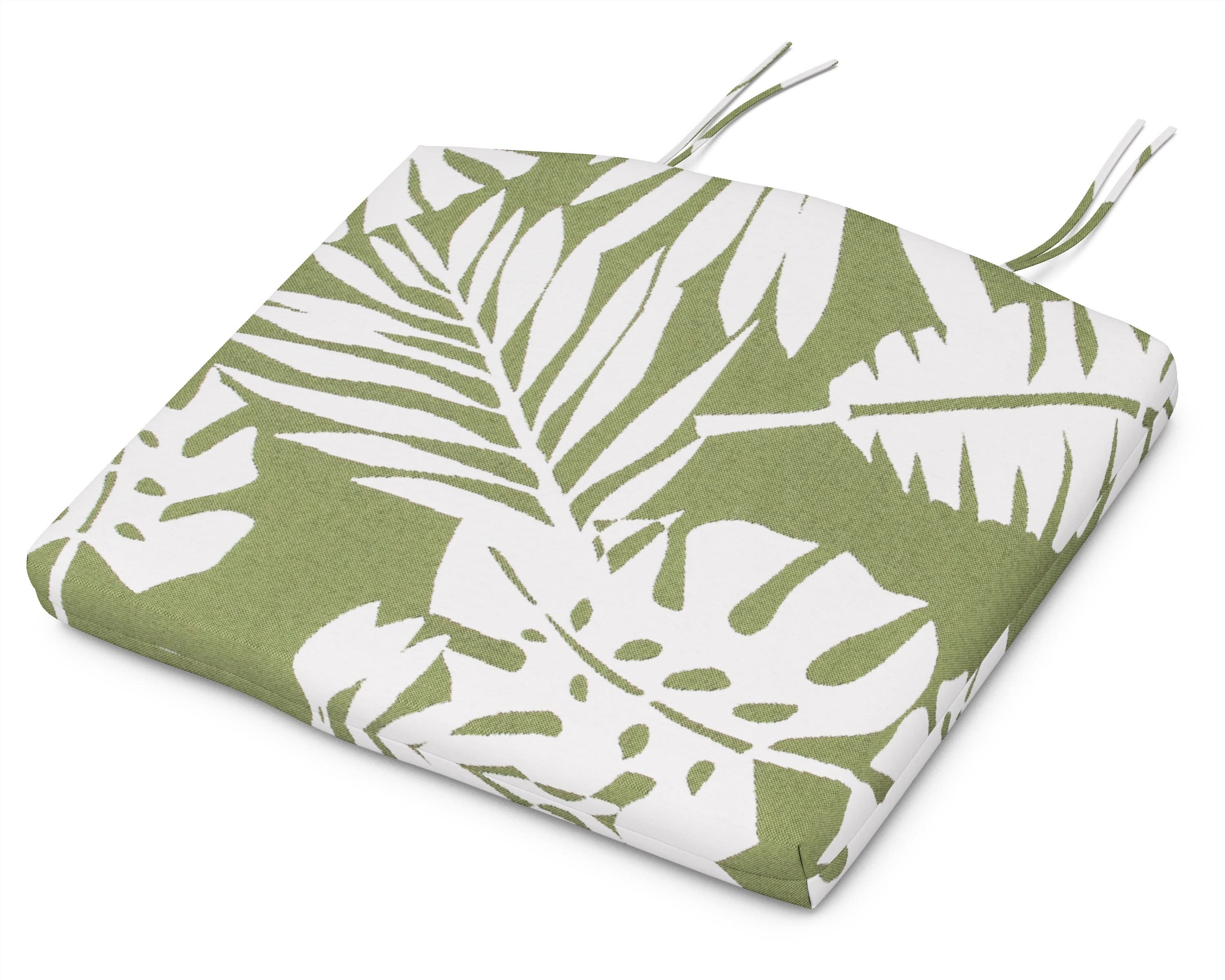 Standard Seat Cushion 18.5"D x 24"W x 2.5"H in Leaf Chive