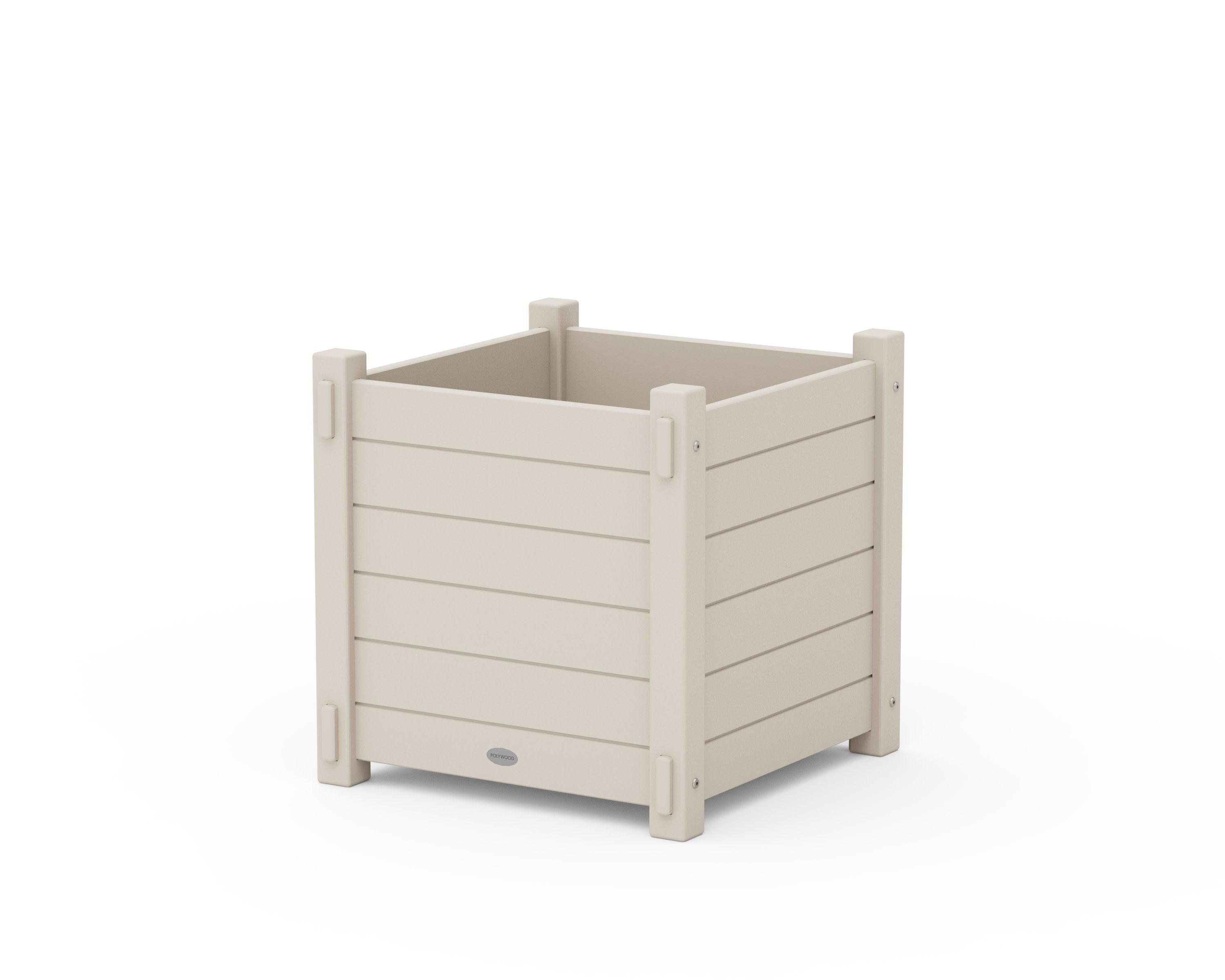 Nautical Large Square Planter Box in Sand