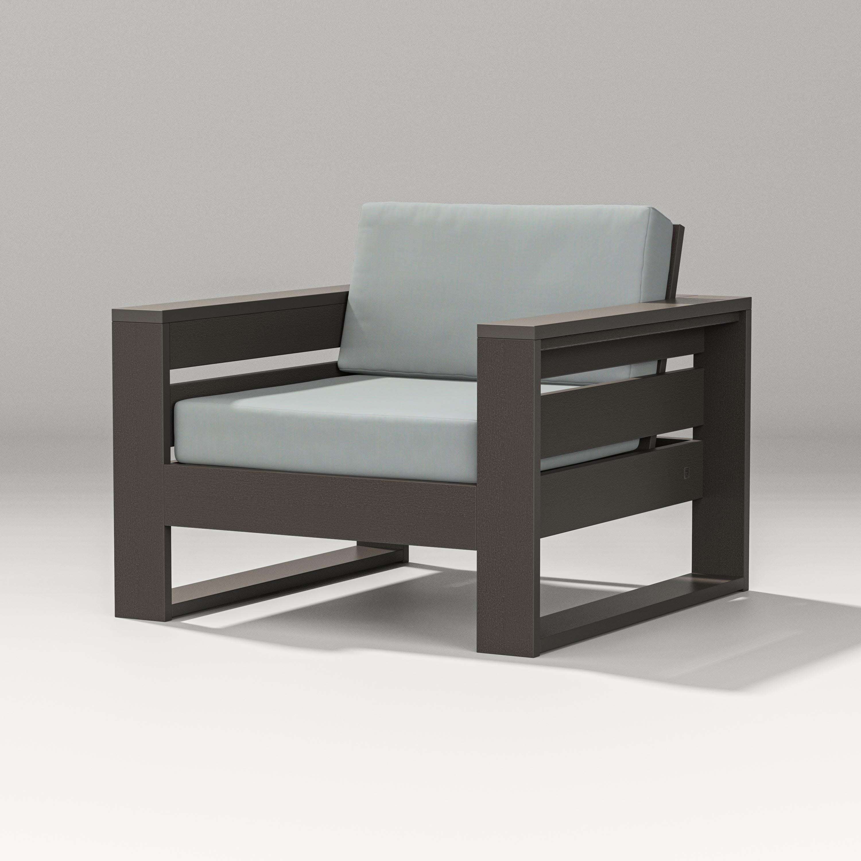 Latitude Lounge Chair in Vintage Coffee / Spa