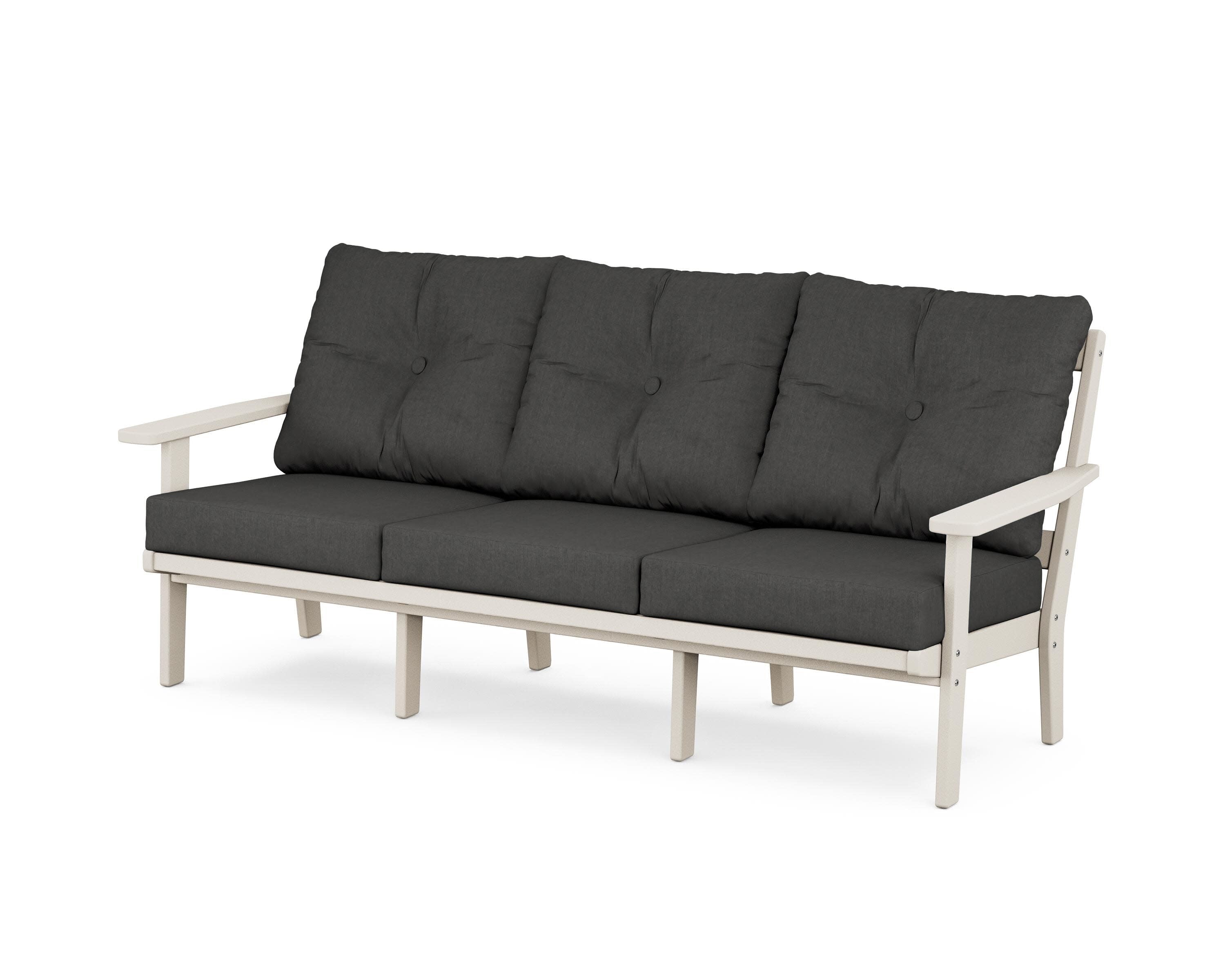 Oxford Deep Seating Sofa in Sand / Spectrum Carbon