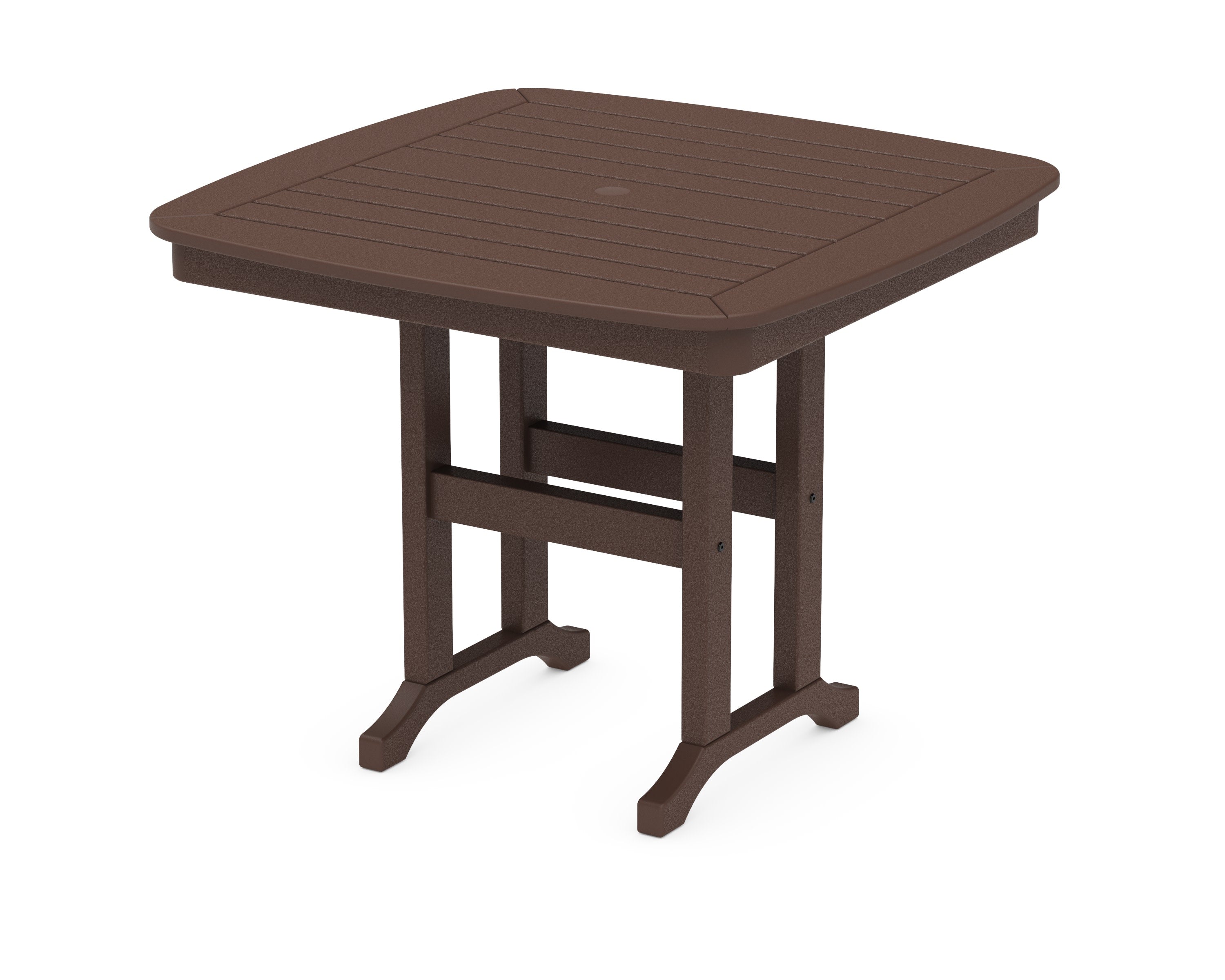 Nautical 37" Dining Table in Mahogany