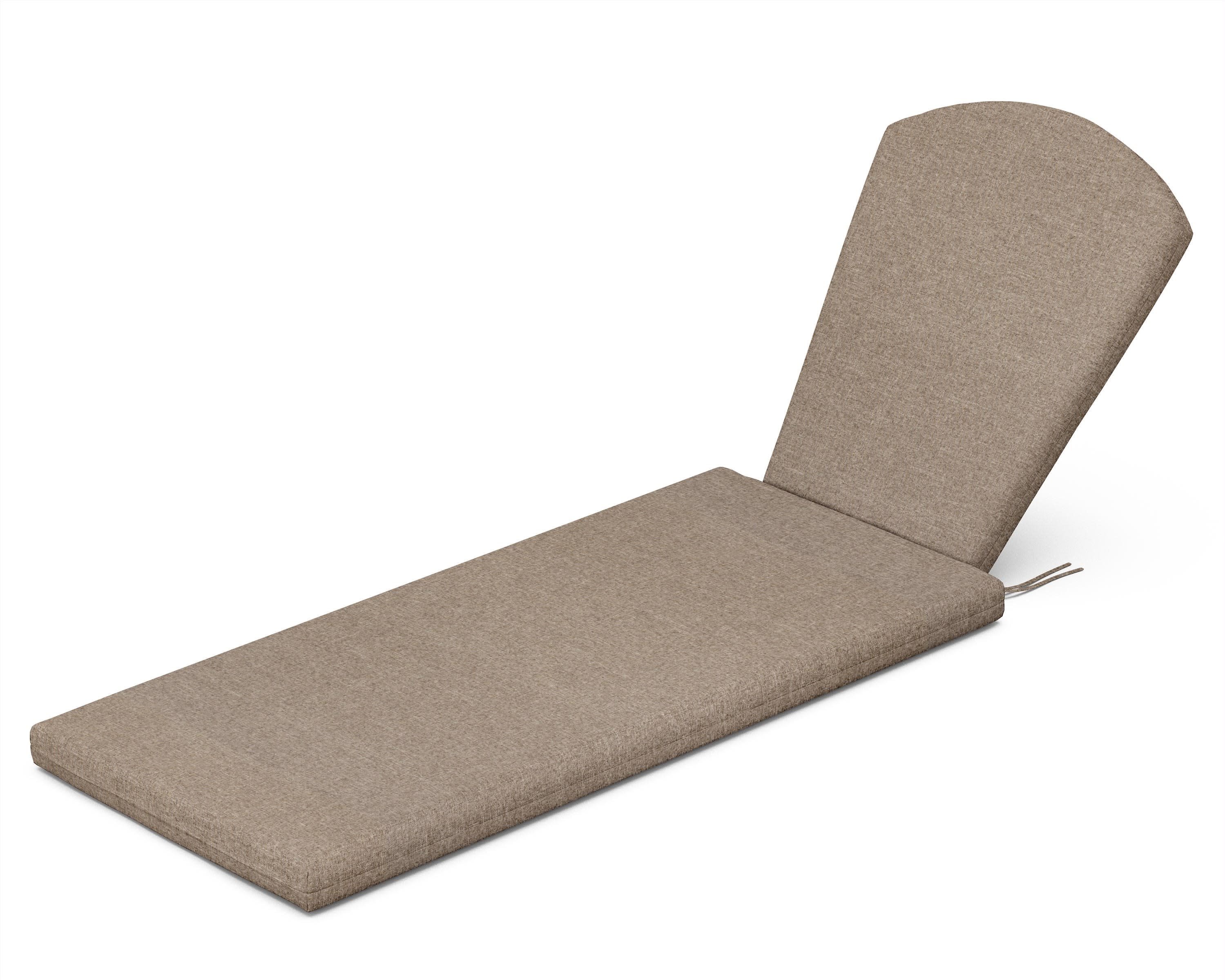Chaise Cushion in Spiced Burlap