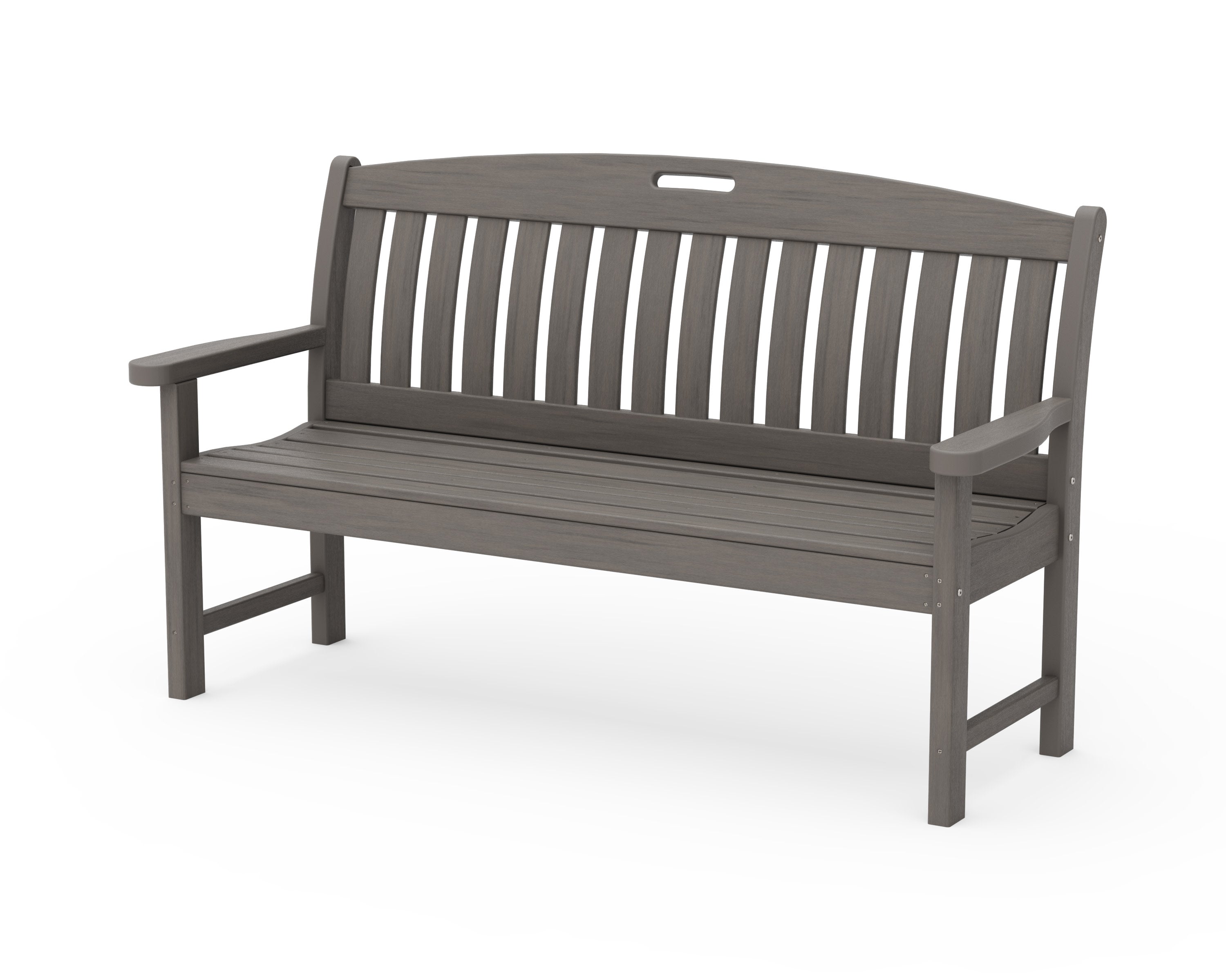 Nautical 60" Bench in Driftwood