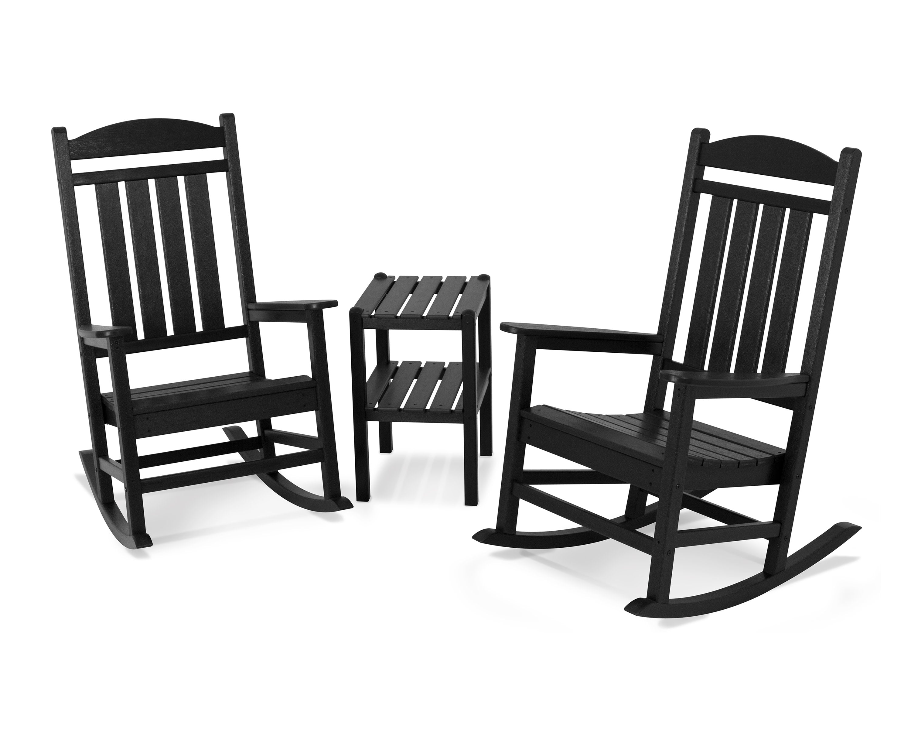 Presidential 3-Piece Rocker Set in Black