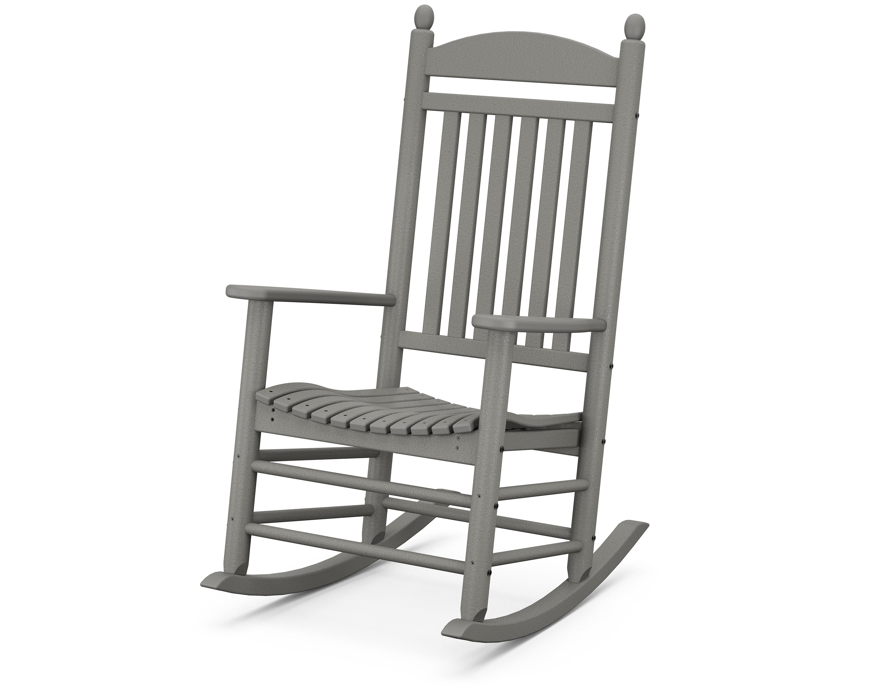 Jefferson Rocking Chair in Slate Grey