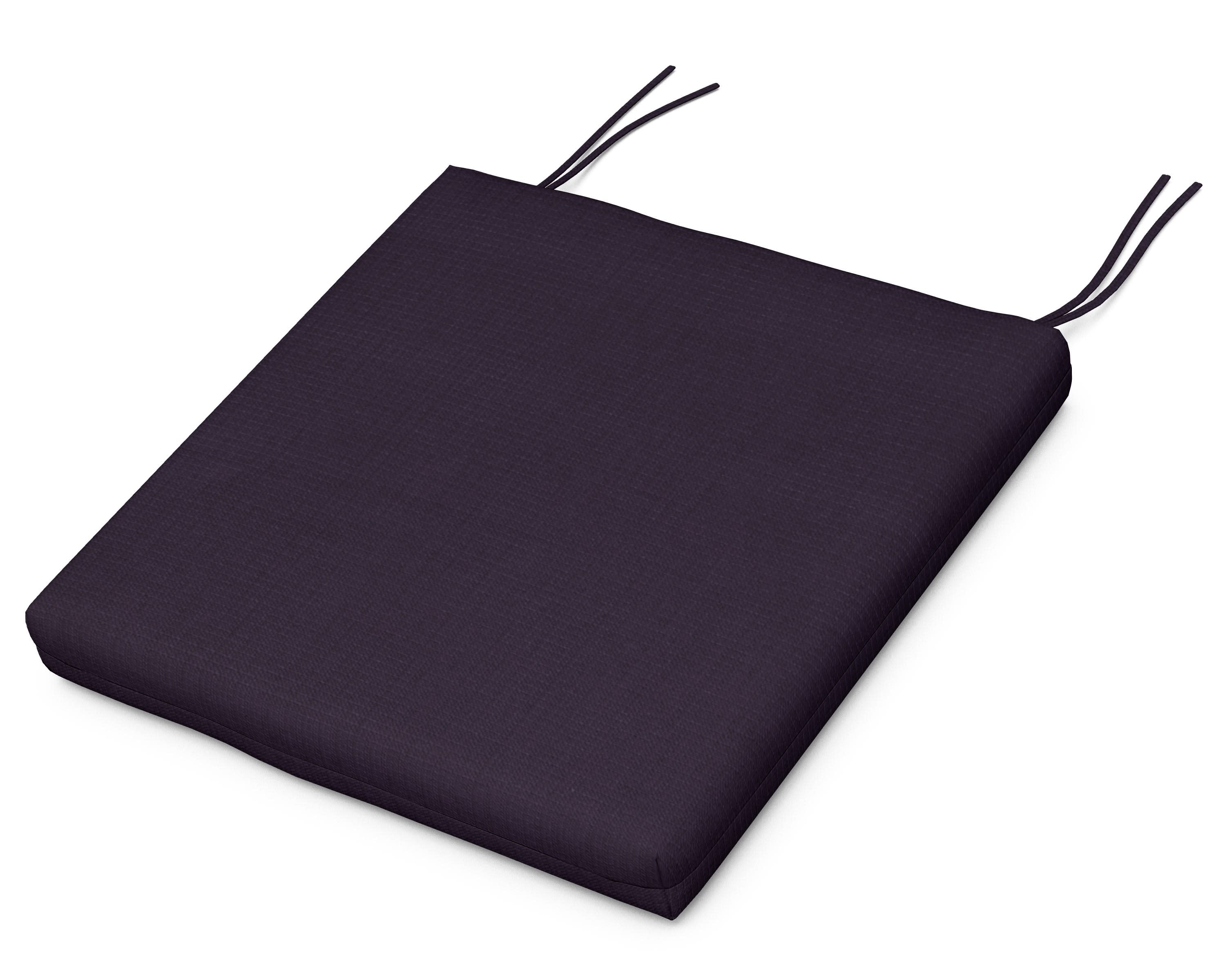 Standard Seat Cushion 17"D x 18.5"W x 2.5"H in Navy Linen
