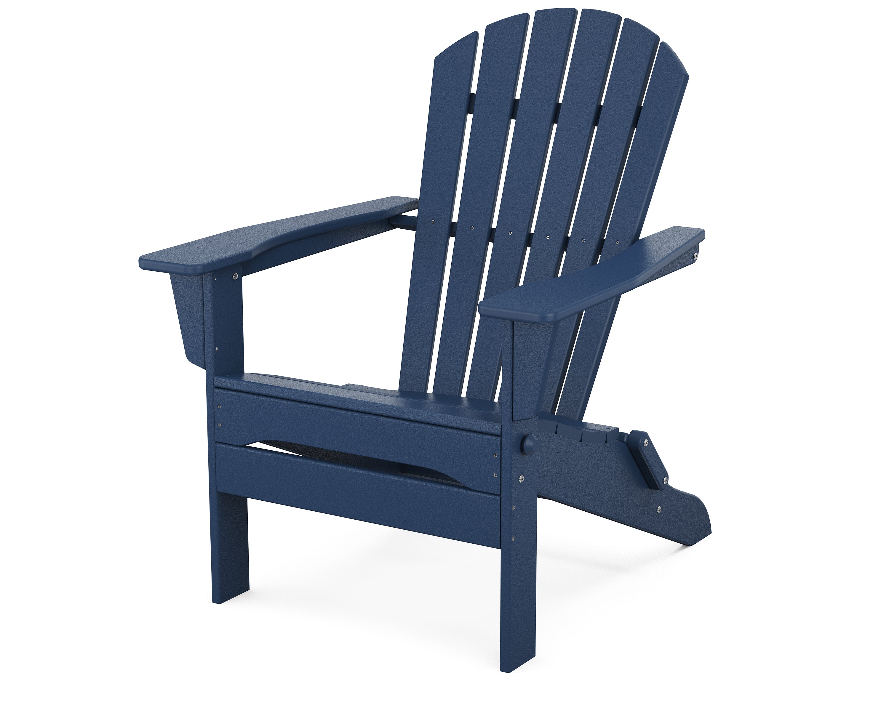 South Beach Folding Adirondack Chair in Navy