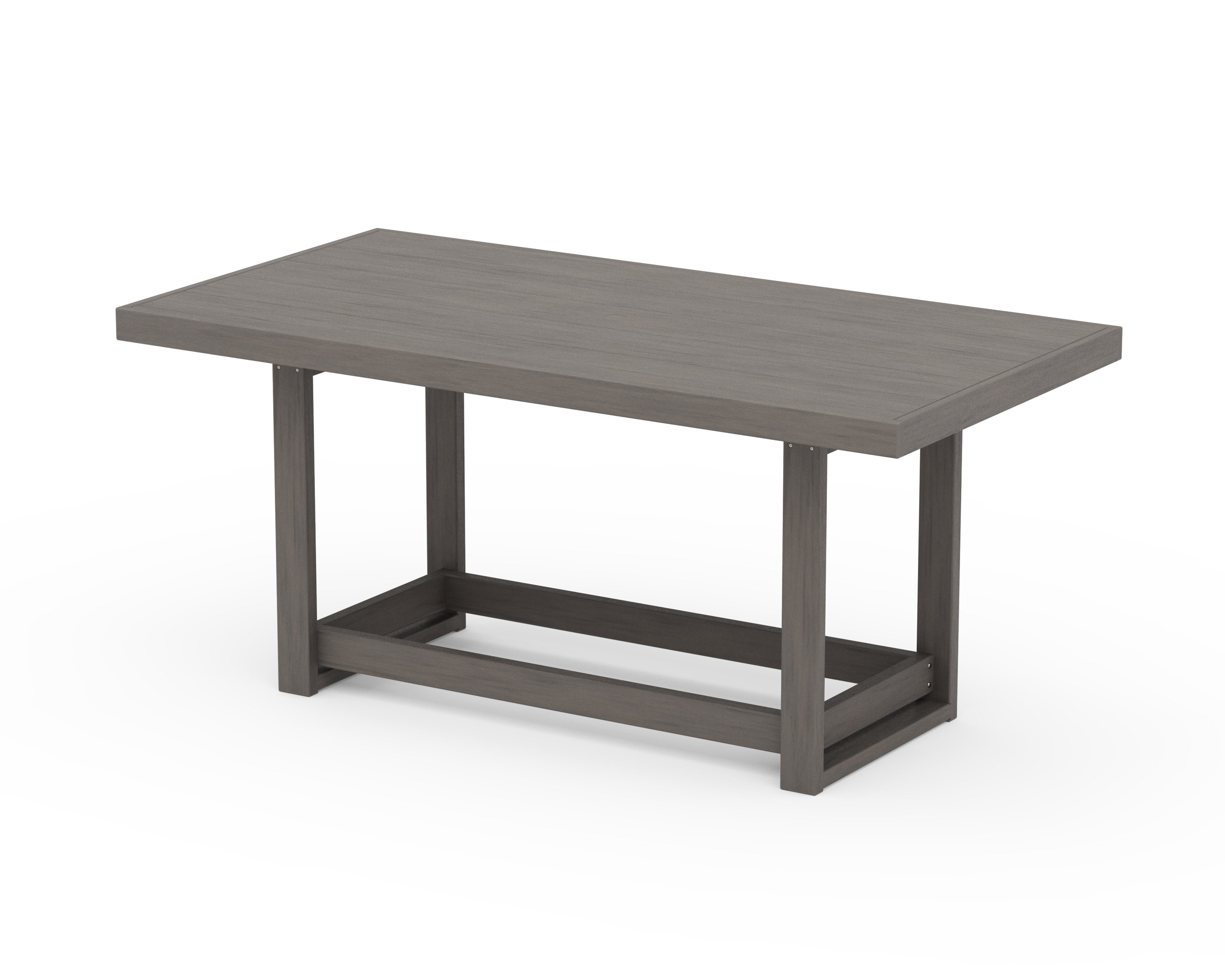 EDGE 40" x 78" Counter Table in Driftwood