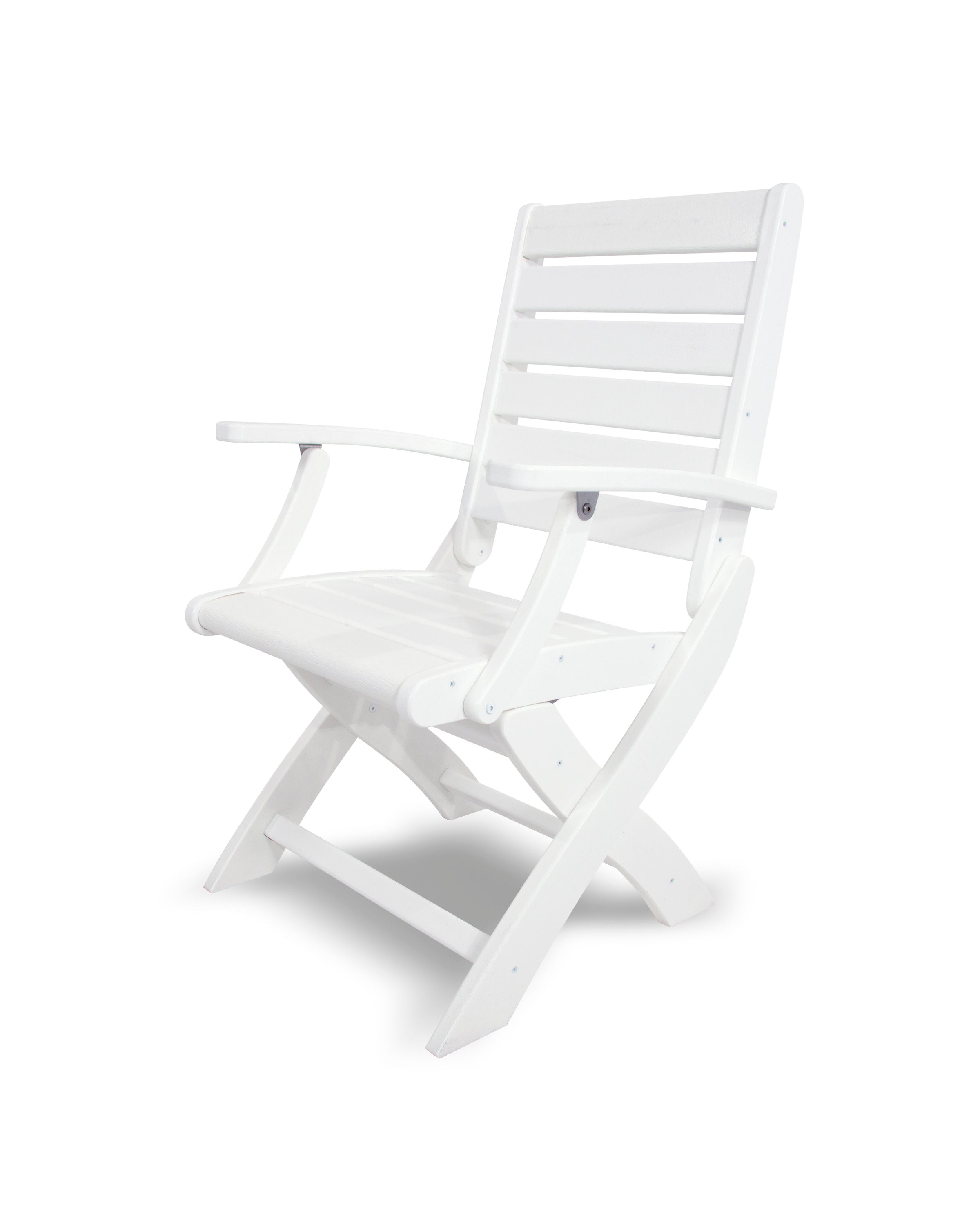 Signature Folding Chair in White