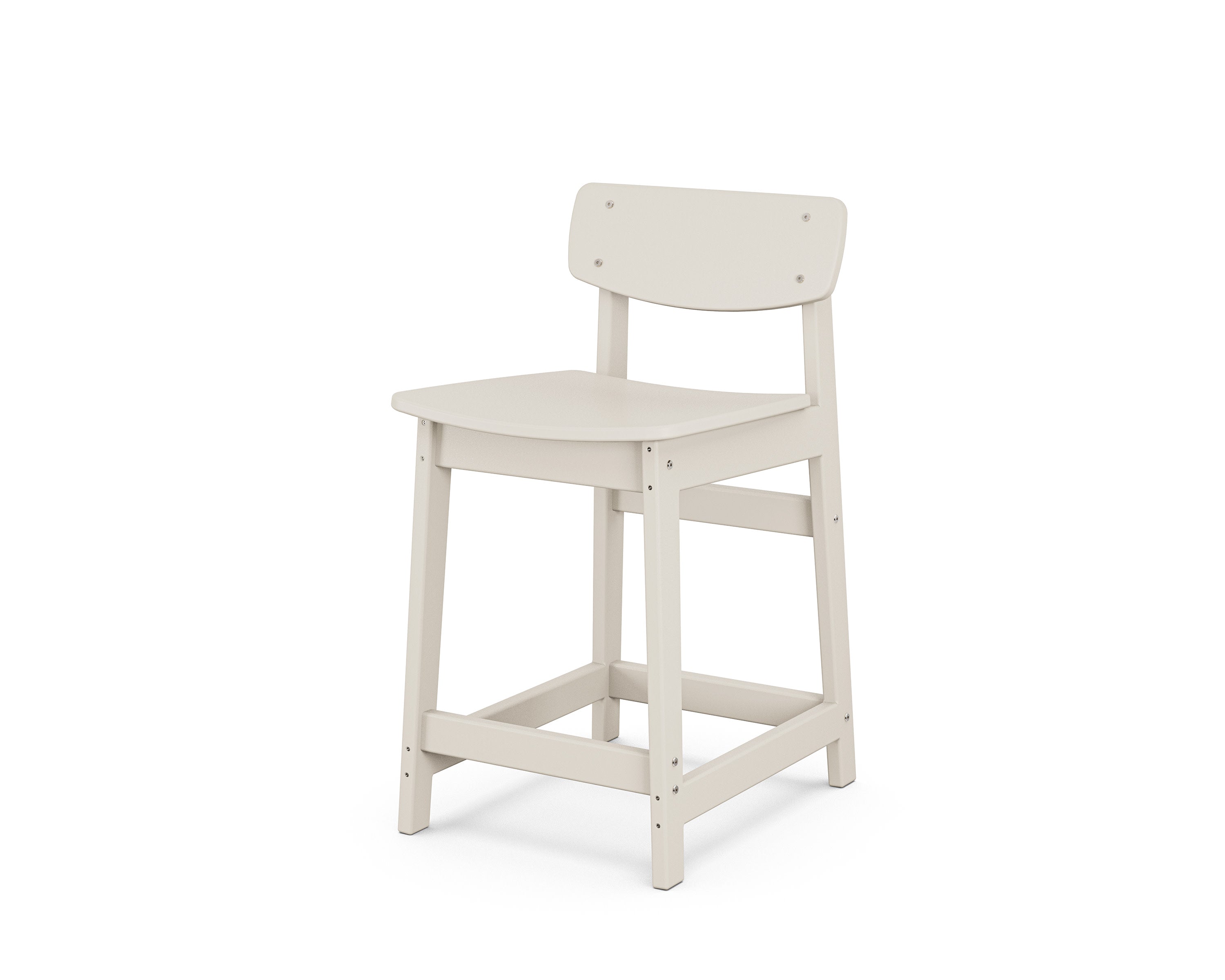 Modern Studio Urban Lowback Counter Chair in Sand