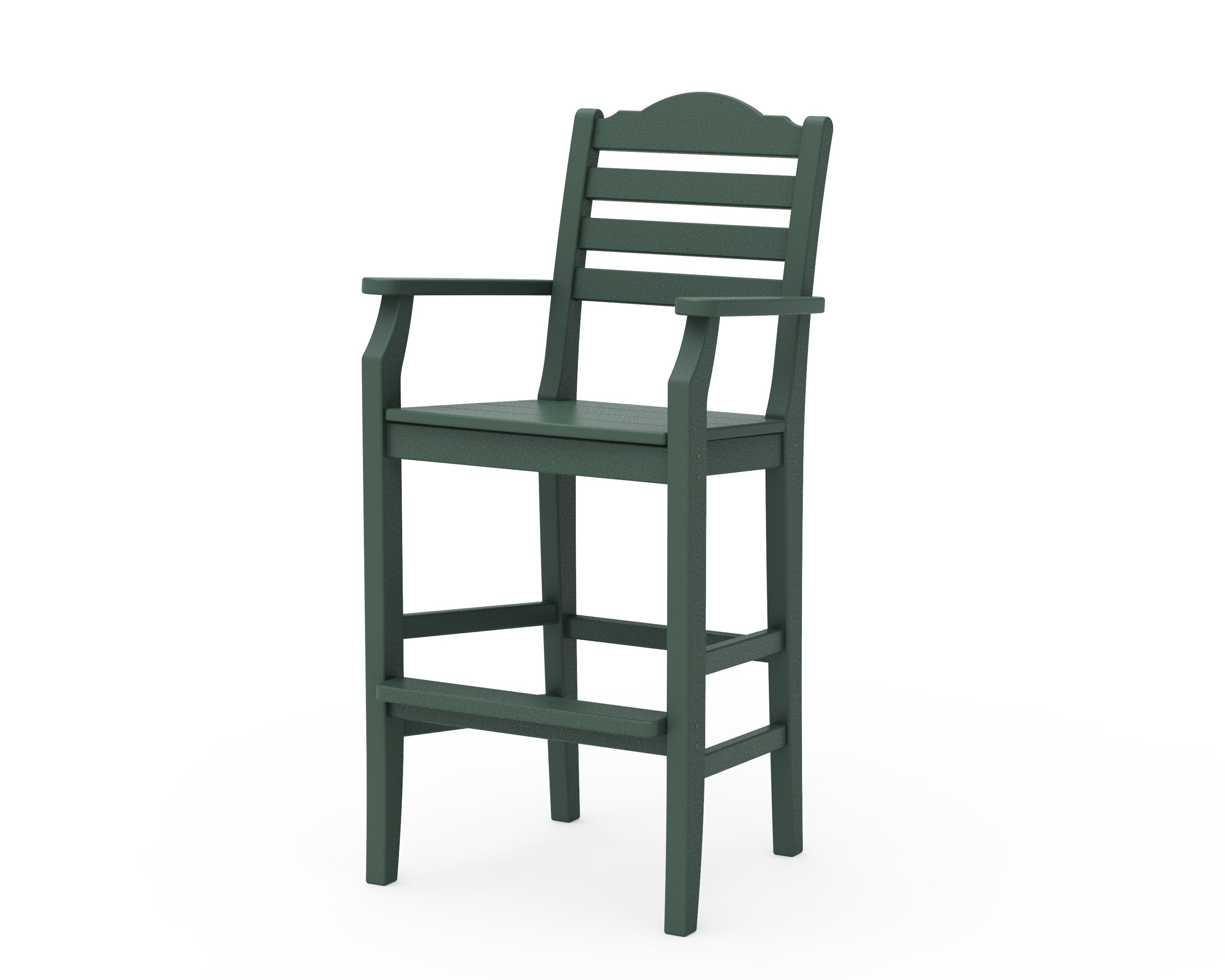 Savannah Bar Arm Chair in Green