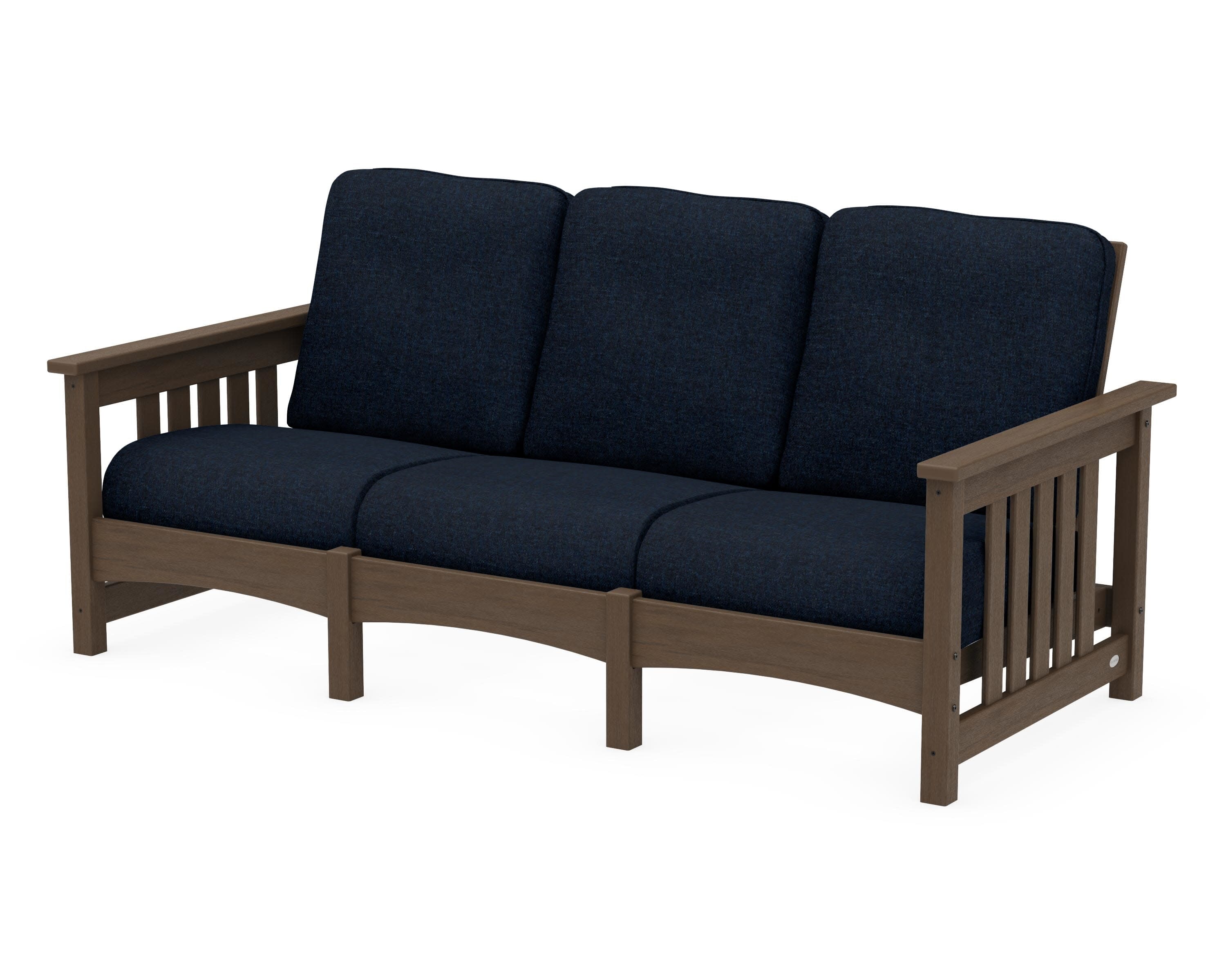 Club Mission Sofa in Kona / Marine Indigo