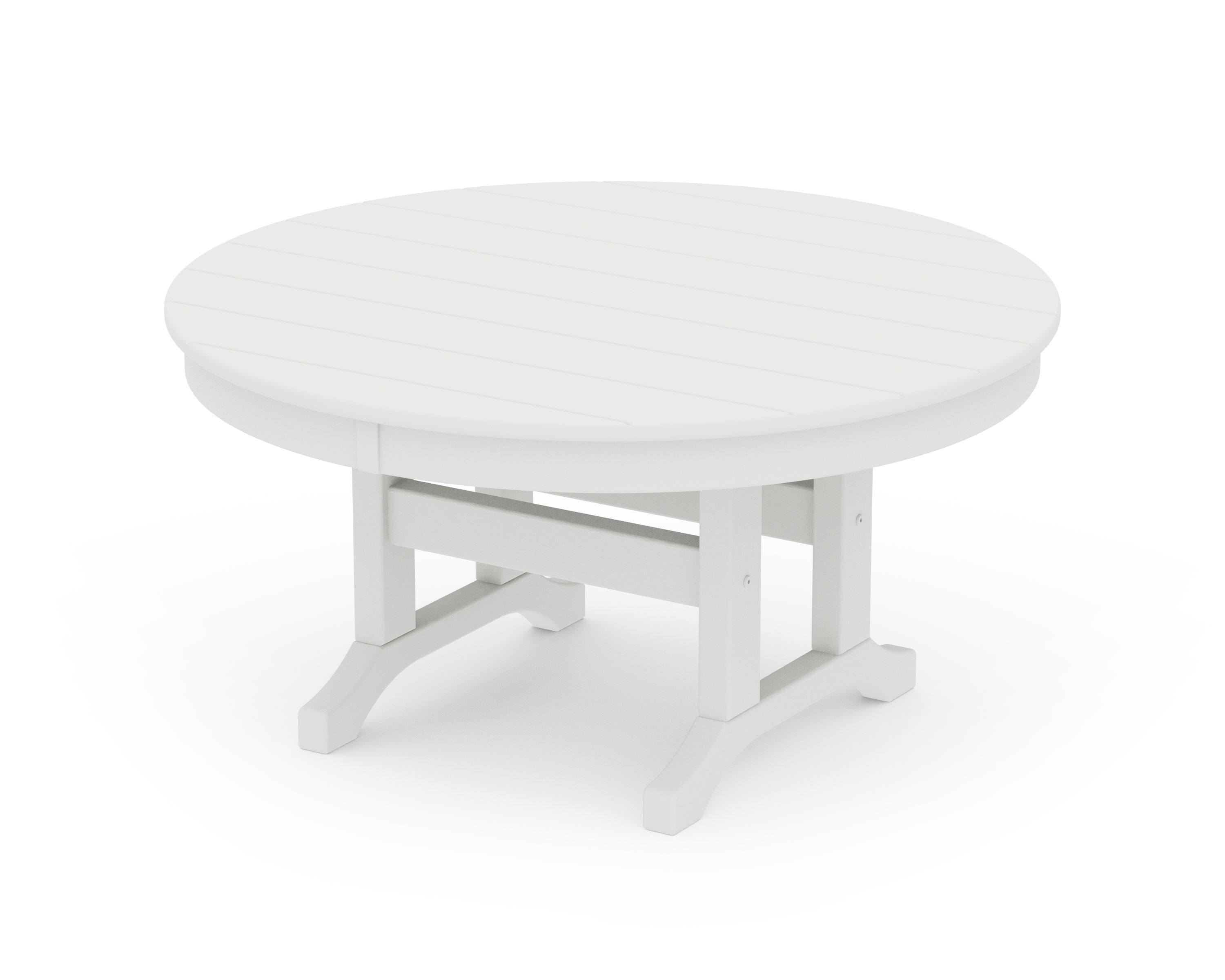Round 36" Conversation Table in White