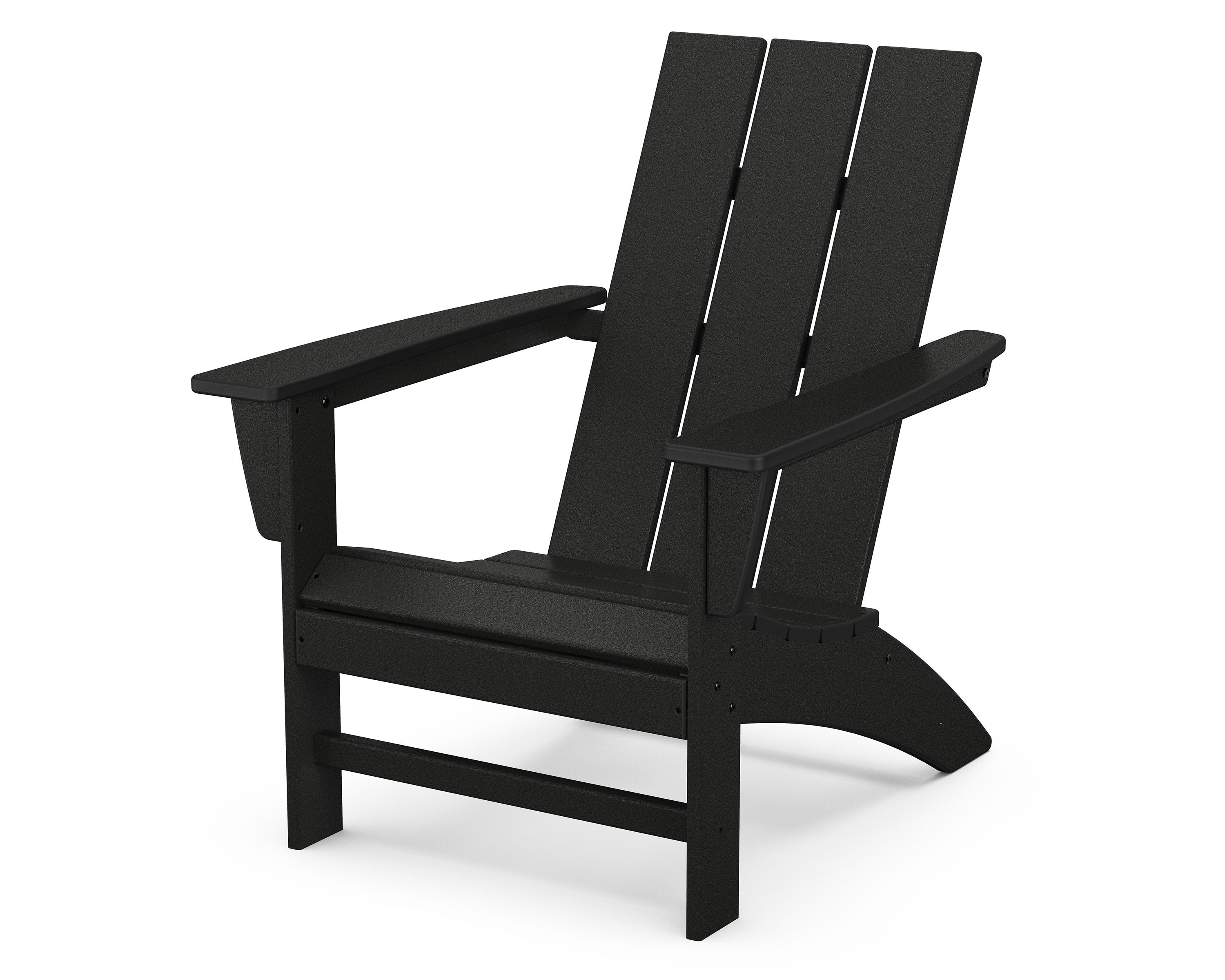 Modern Adirondack Chair in Black