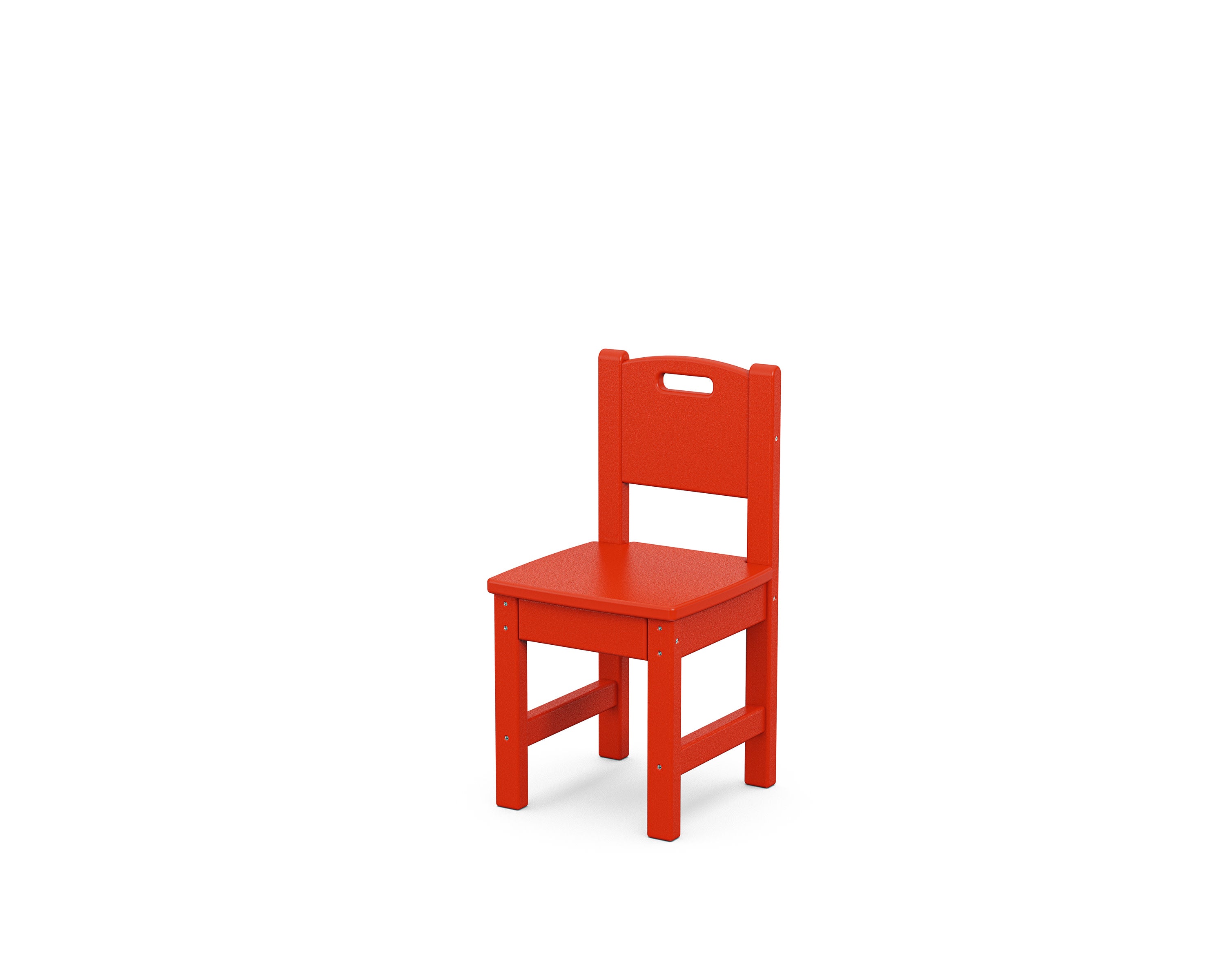 Toddler Dining Chair in Sunset Red