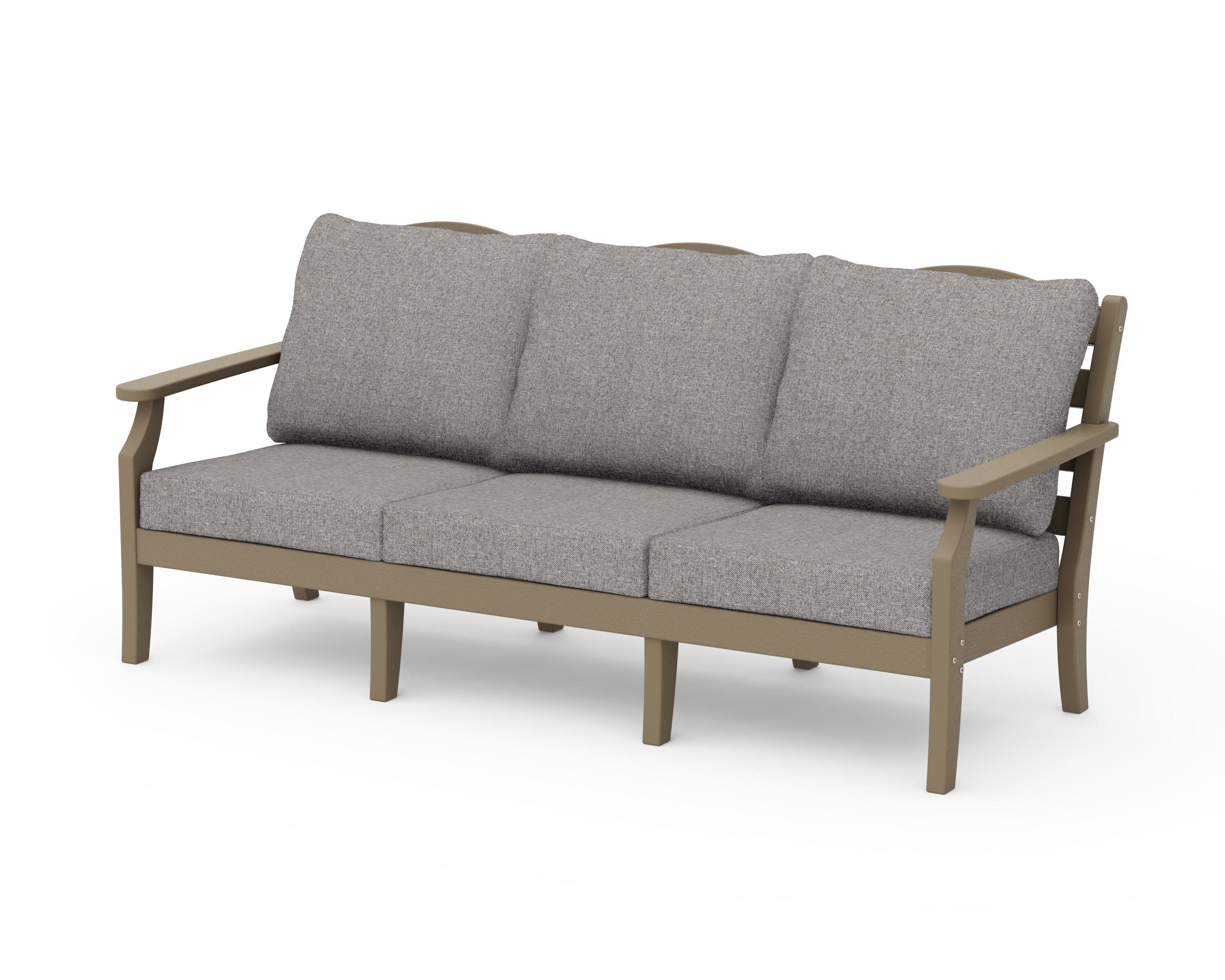 Savannah Deep Seating Sofa in Vintage Sahara / Grey Mist