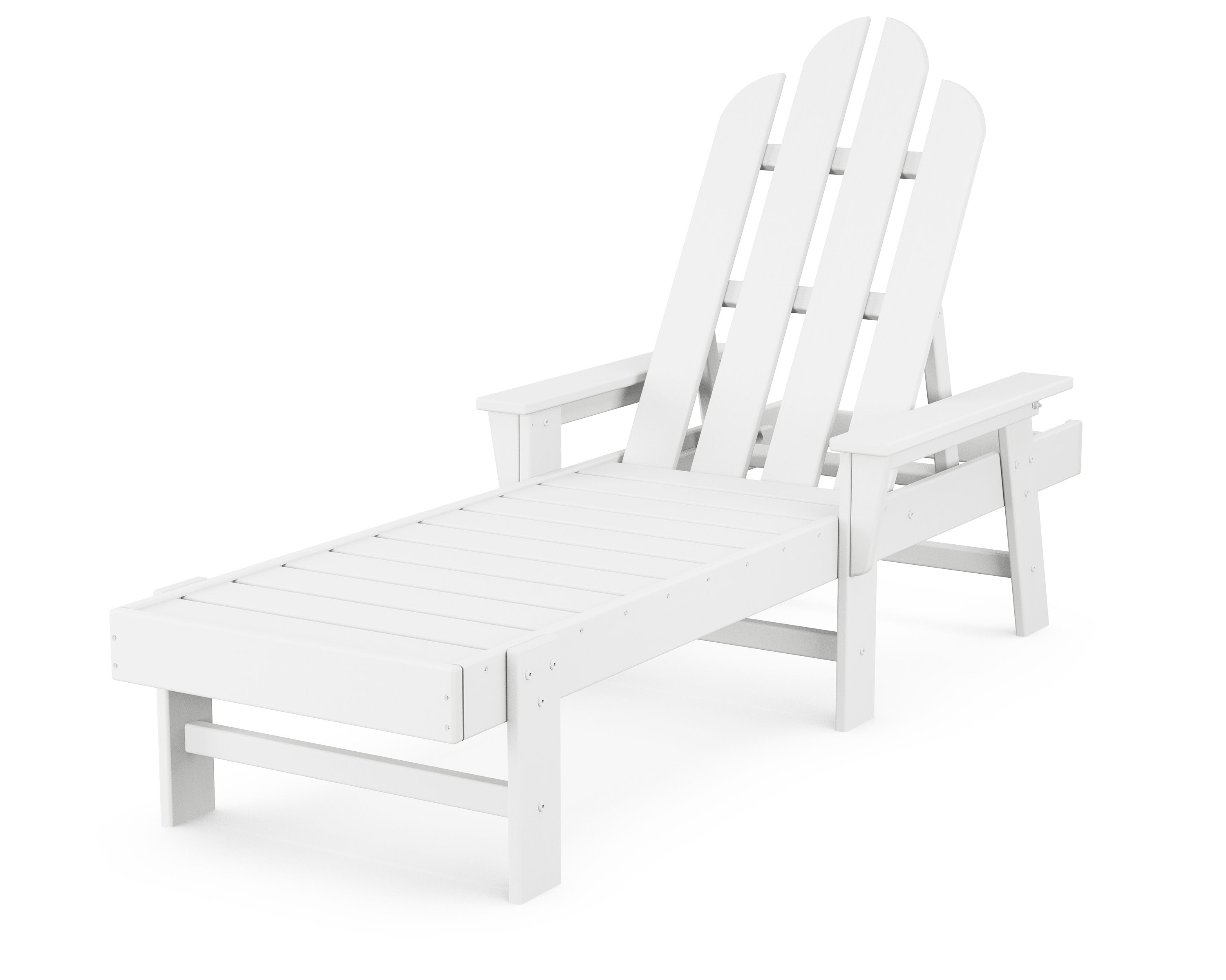 Long Island Chaise in White