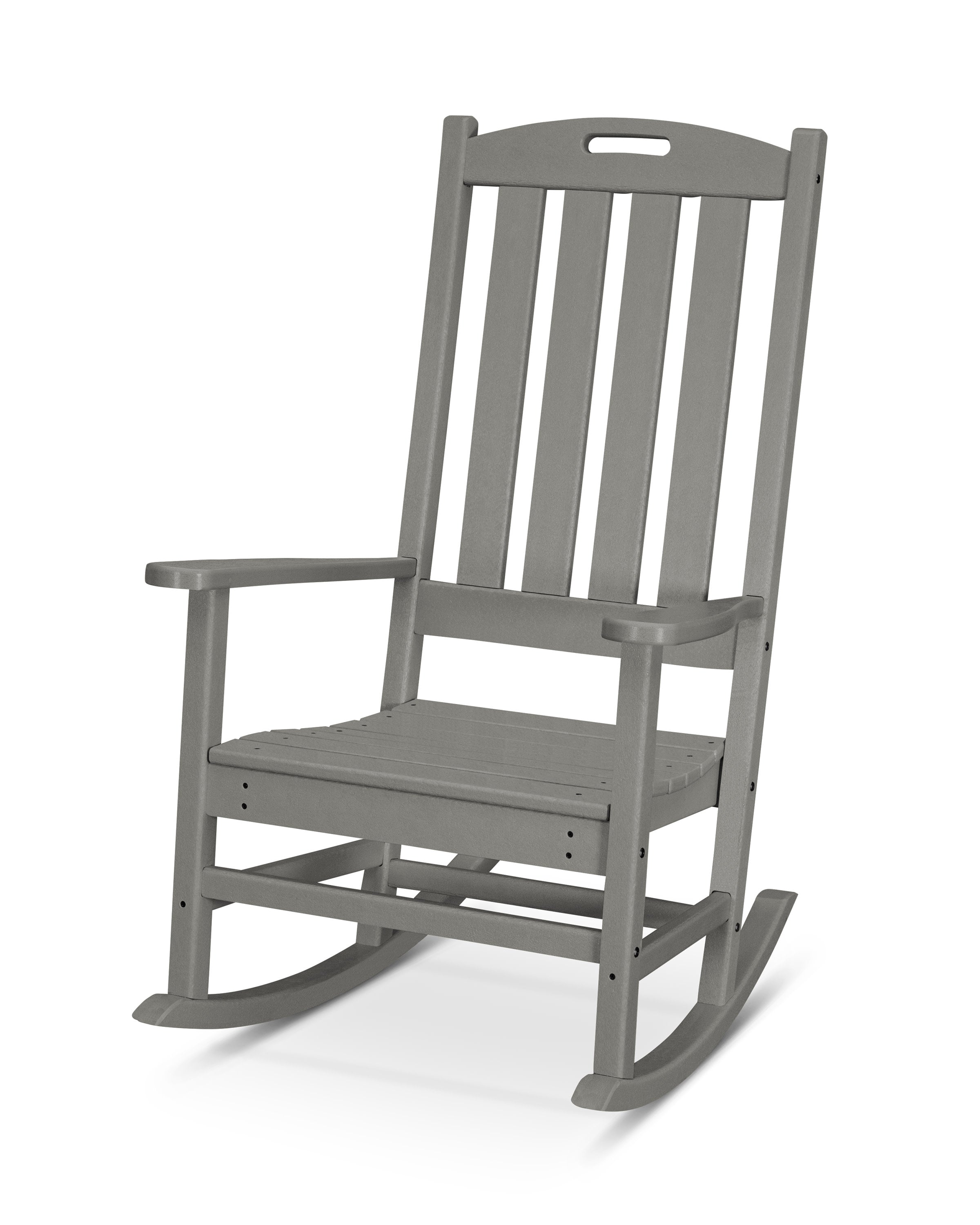 Nautical Porch Rocking Chair in Slate Grey
