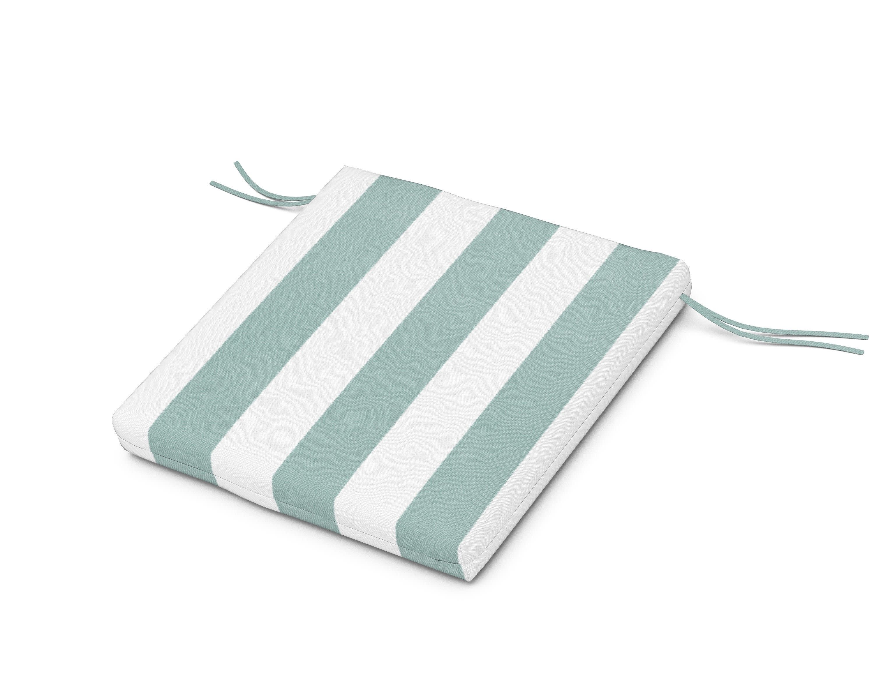 AL300 Seat Pad in Cabana Stripe Glacier Spa