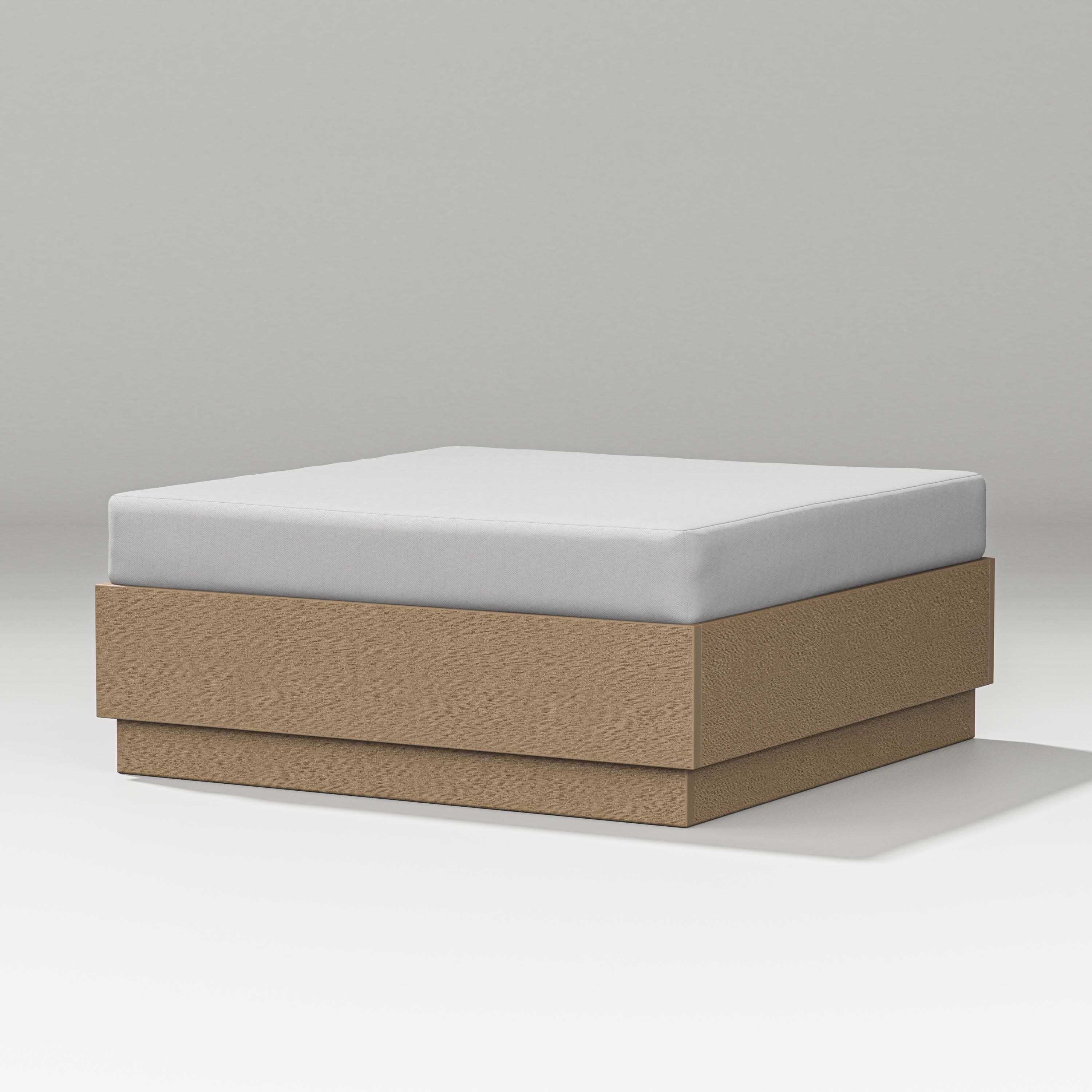 Elevate Lounge Ottoman in Vintage Sahara / Diamond in the Rough