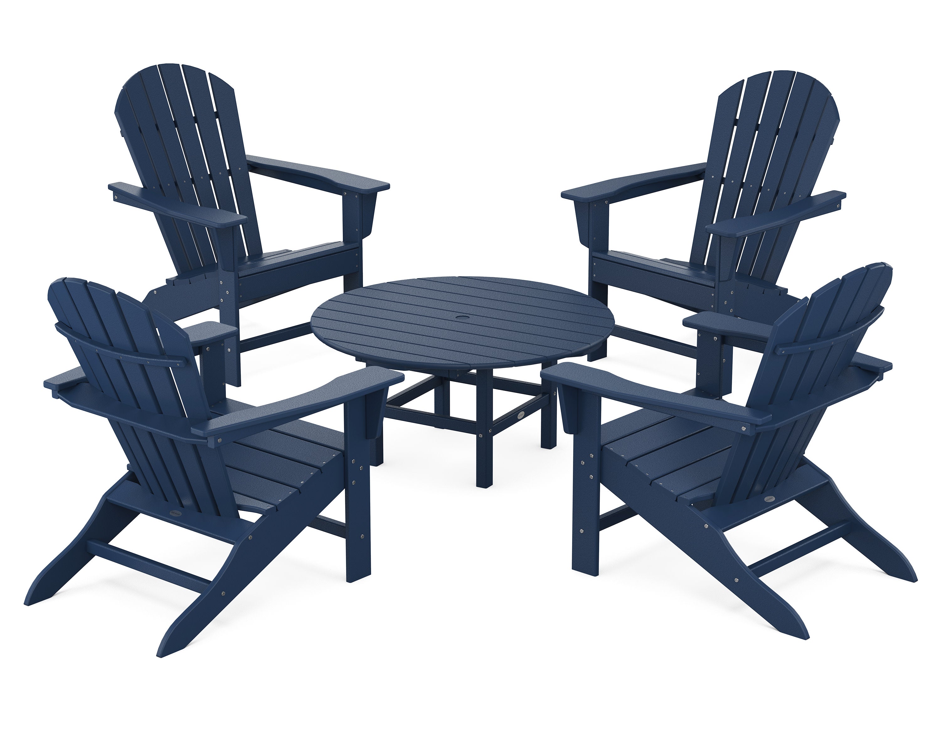 South Beach 5-Piece Conversation Group in Navy