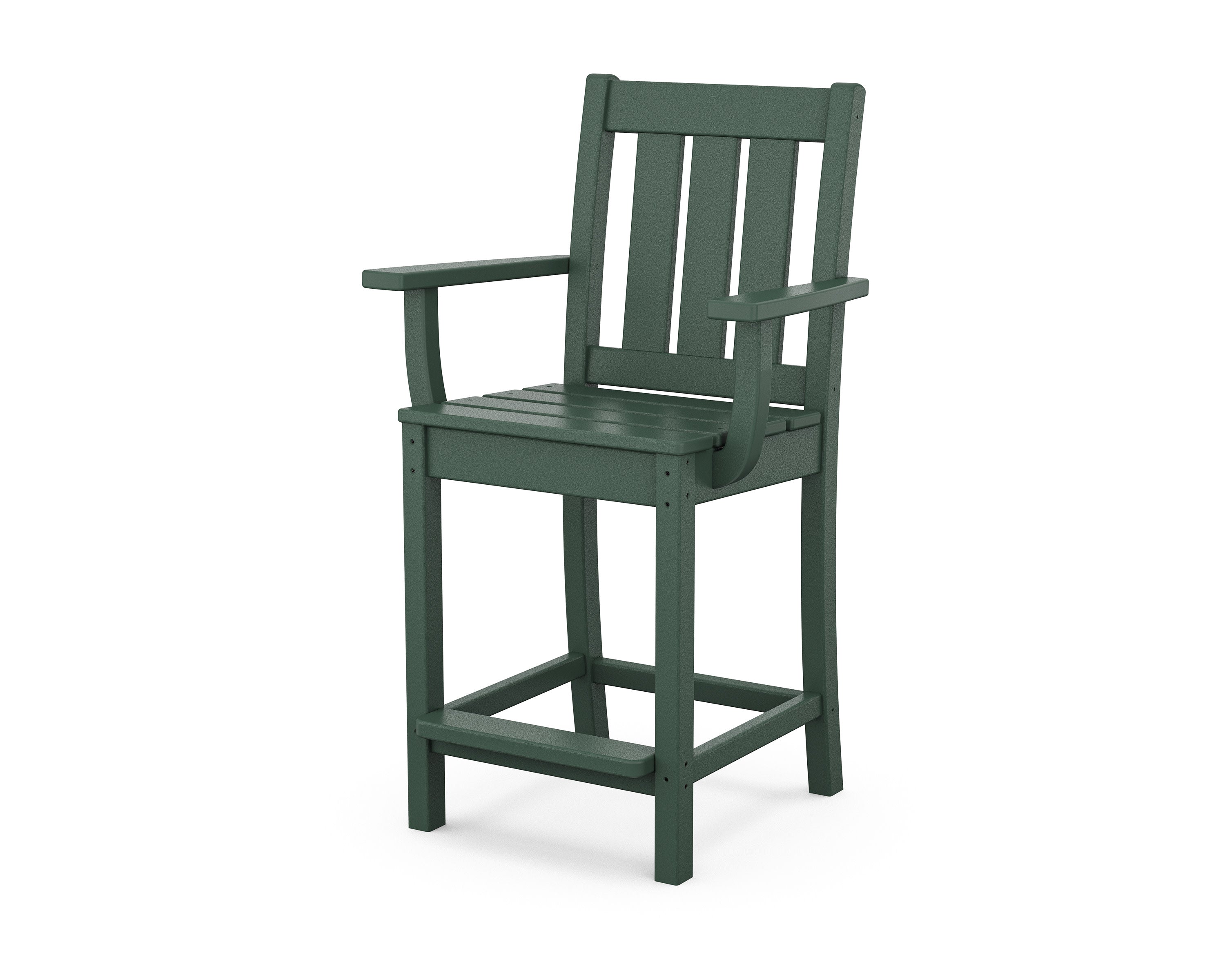 Oxford Counter Arm Chair in Green