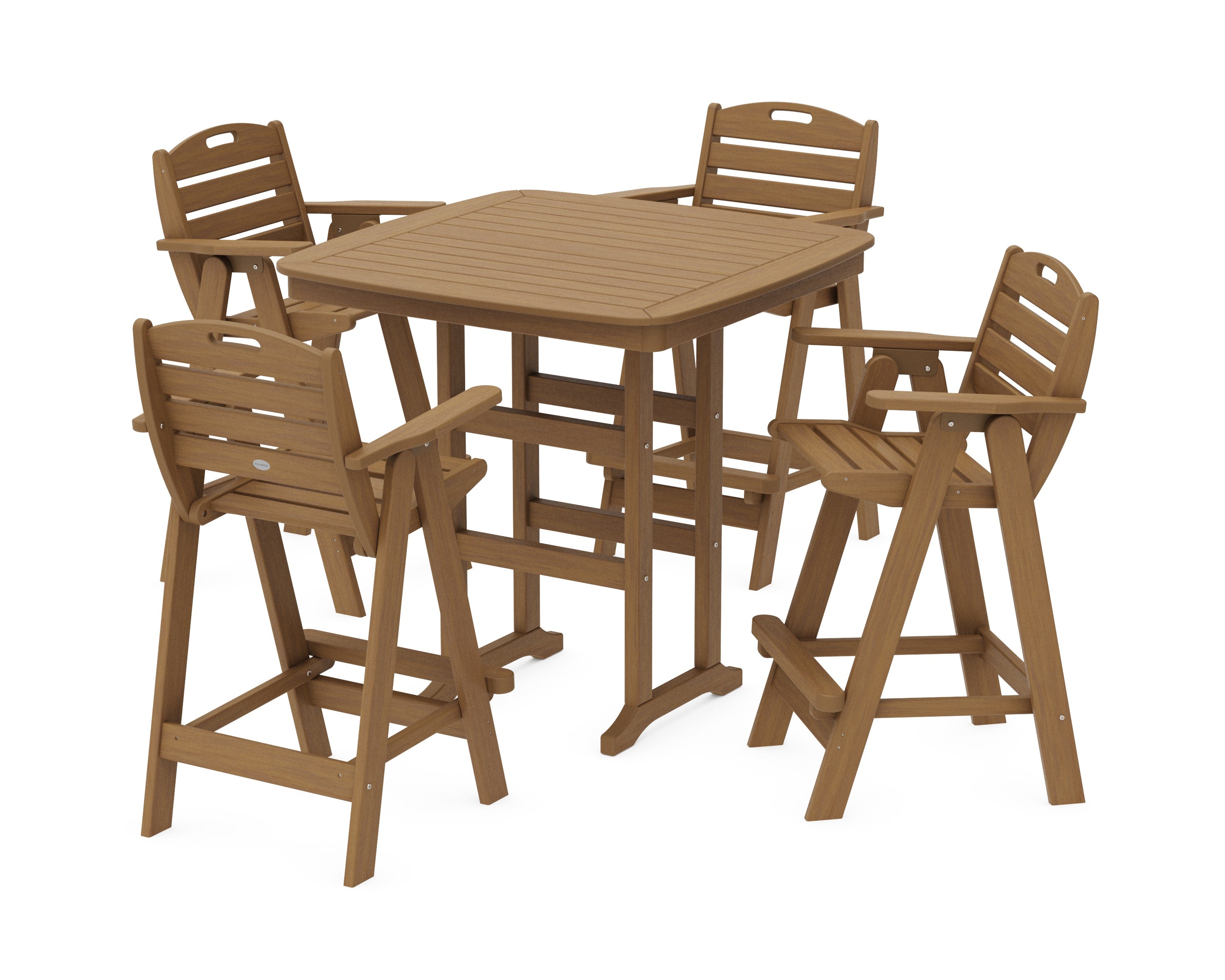 Nautical 5-Piece Bar Set in Natural