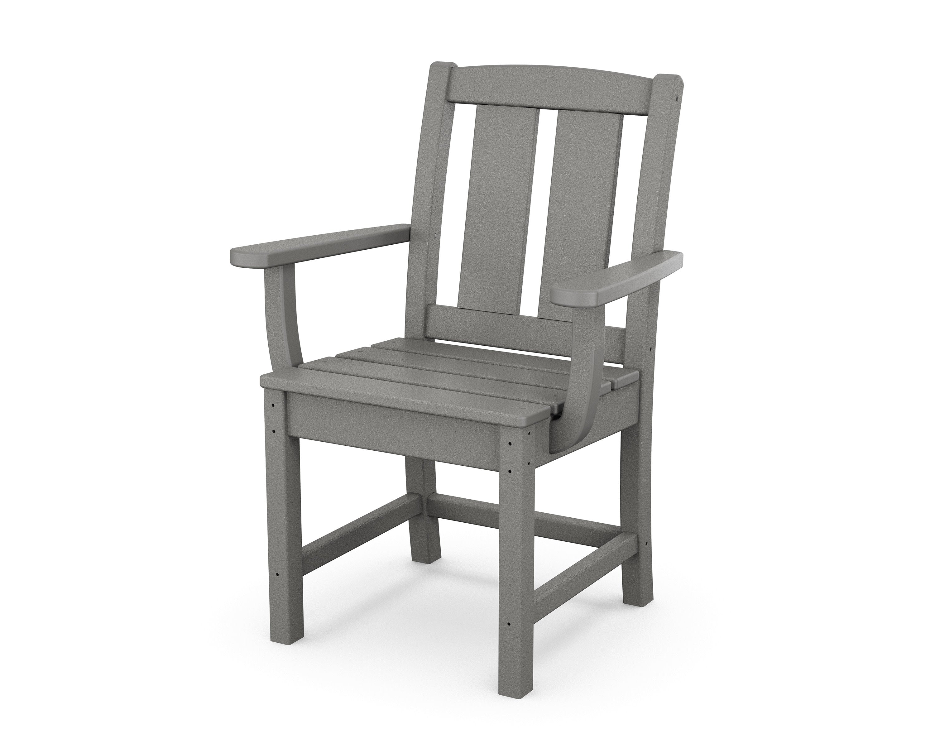 Mission Dining Arm Chair in Slate Grey