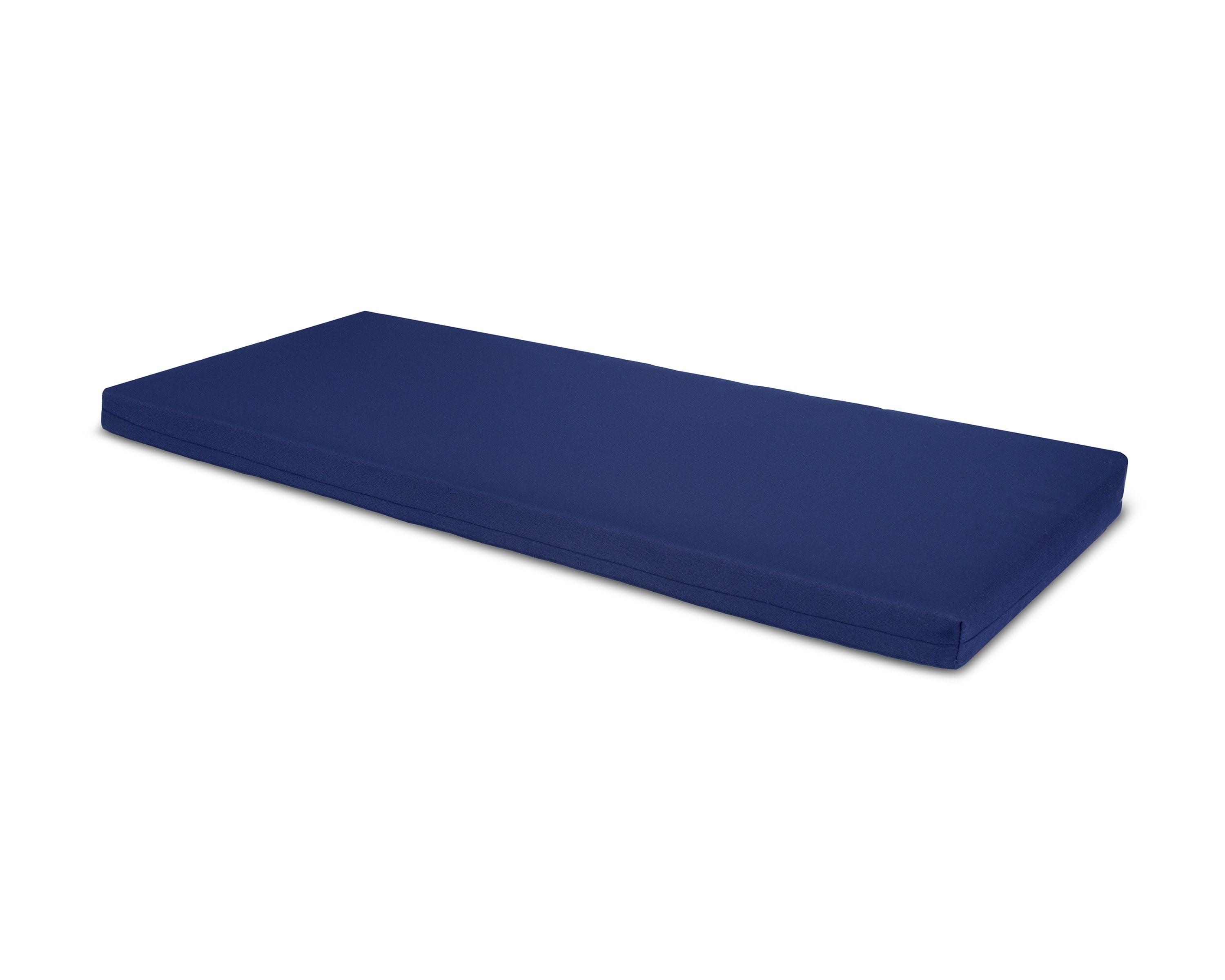 Bench Seat Cushion - 17.5"D x 45.5"W x 2.5"H in Navy